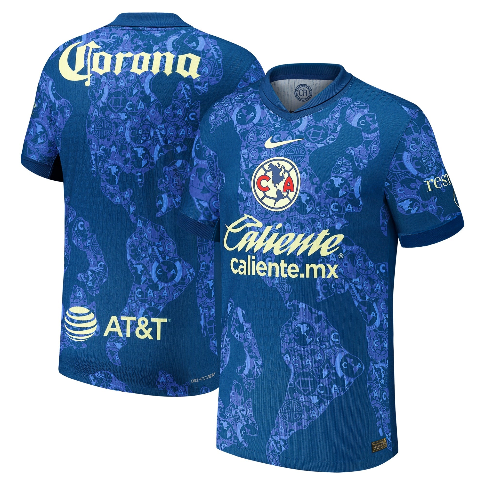 Club America Nike 2024/25 Away Jersey - Blue