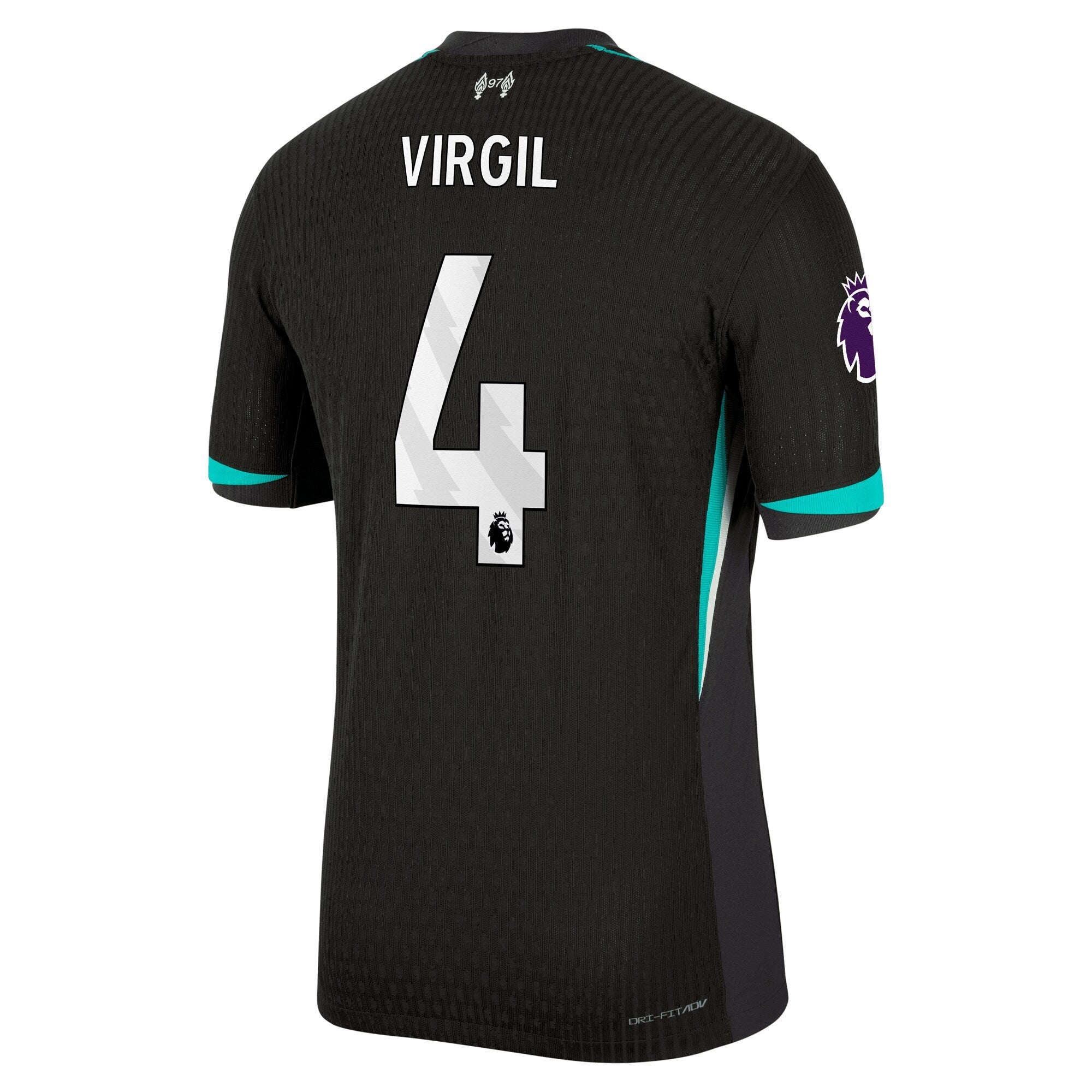 Virgil van Dijk Liverpool Nike 2024/25 Away Jersey - Forest Green