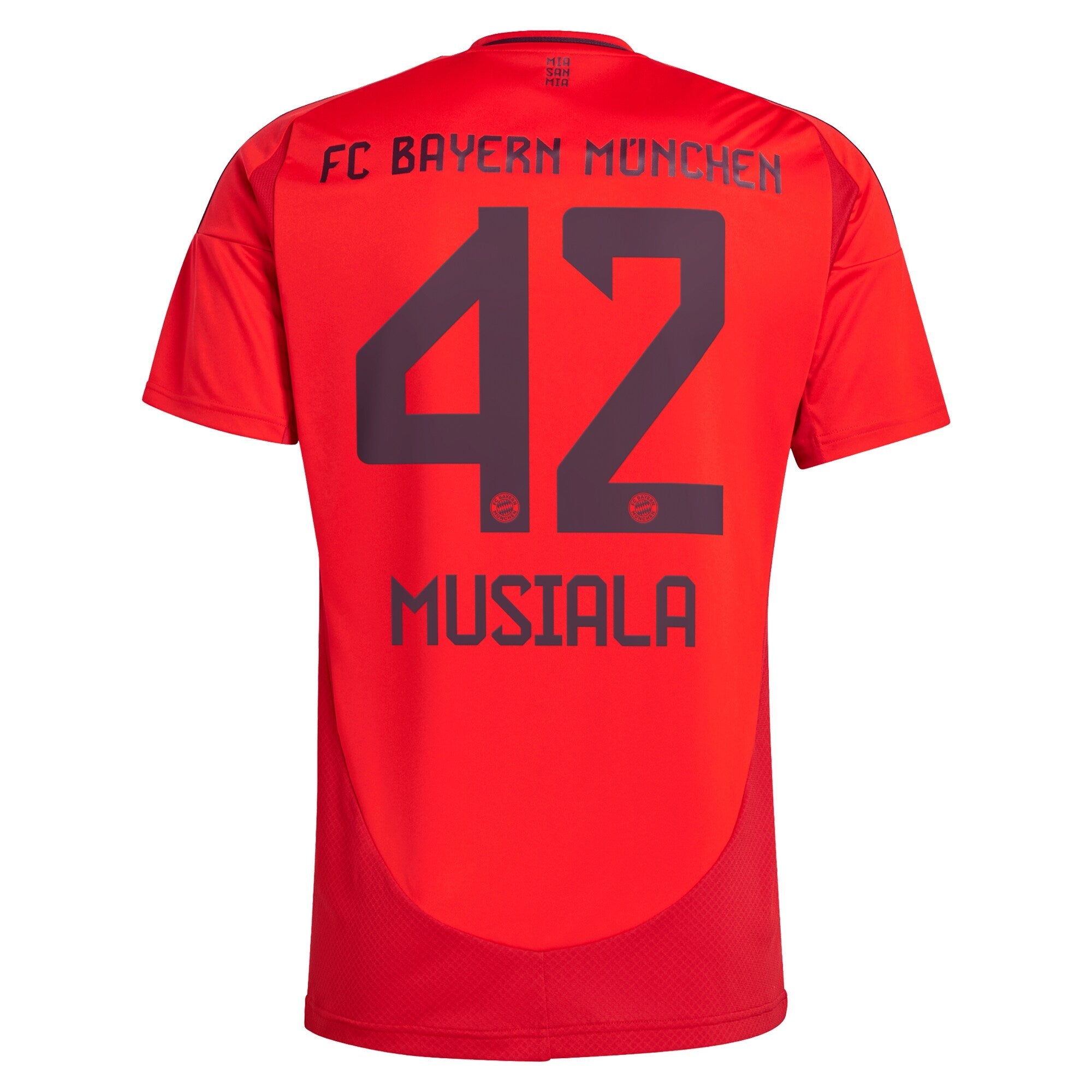 Jamal Musiala Bayern Munich adidas 2024/25 Home Player Jersey - Red