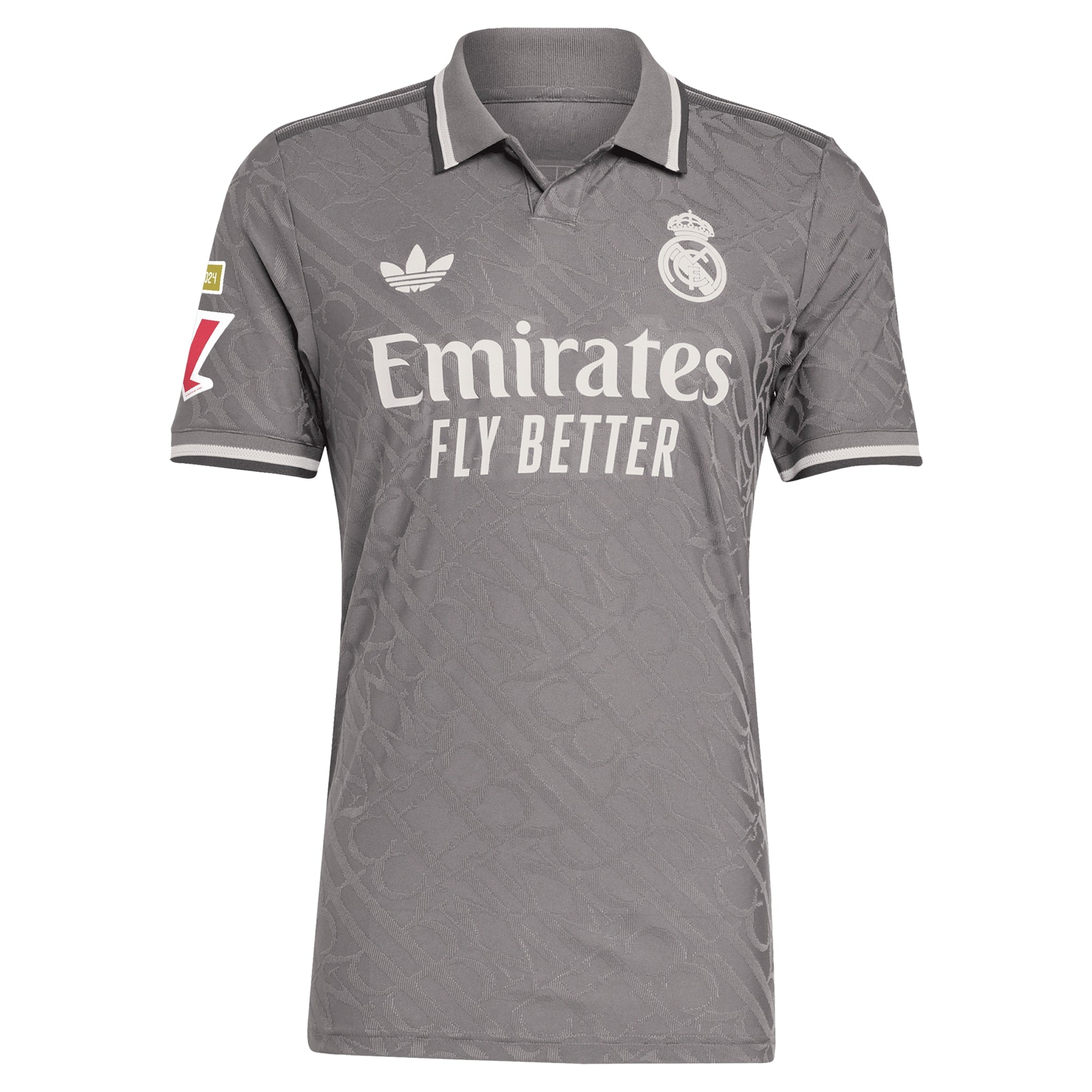 Vini Jr. Real Madrid adidas Originals 2024/25 Third Player Jersey - Charcoal