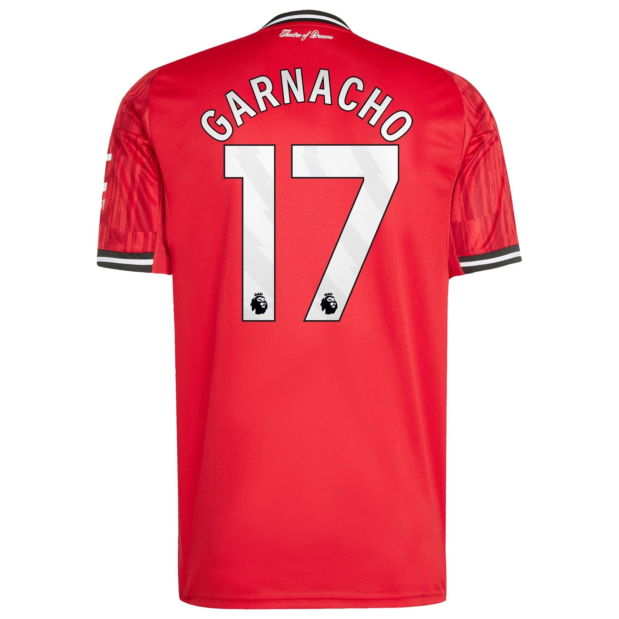 Alejandro Garnacho Manchester United Home 2025/26 Player Shirt - Red