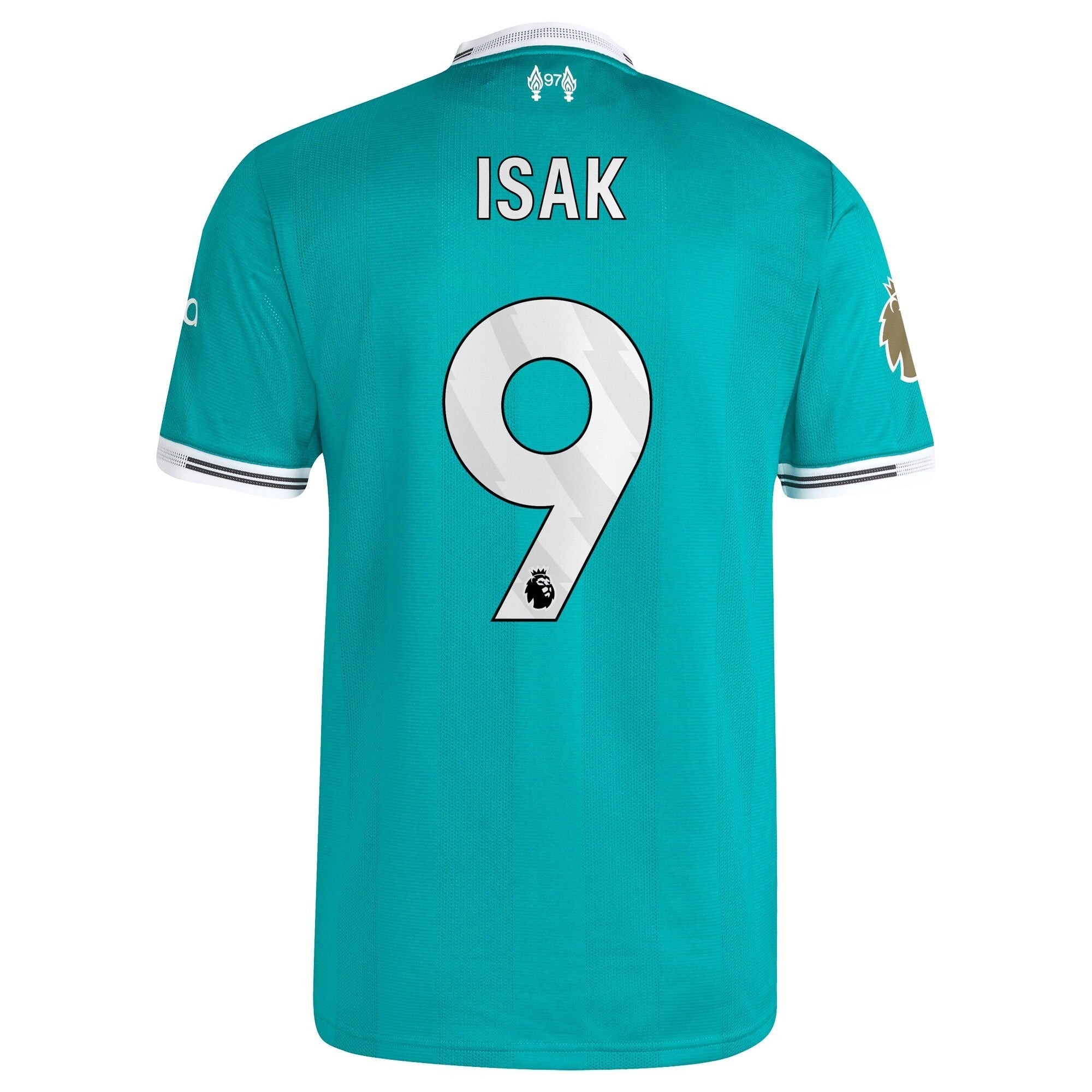 Alexander Isak Liverpool 2025/26 Third Player Shirt - Green