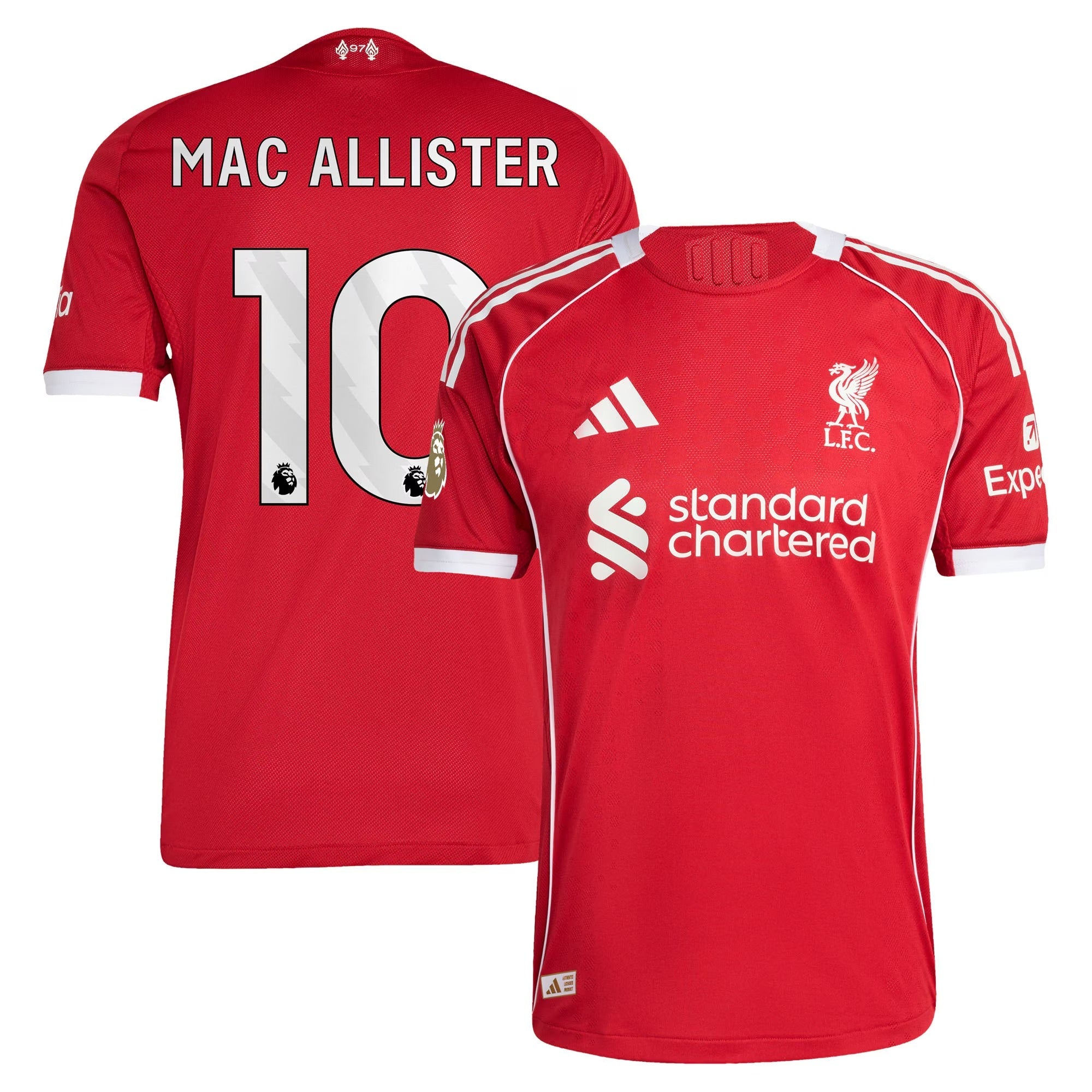 Alexis Mac Allister Liverpool 2025/26 Home Shirt - Red