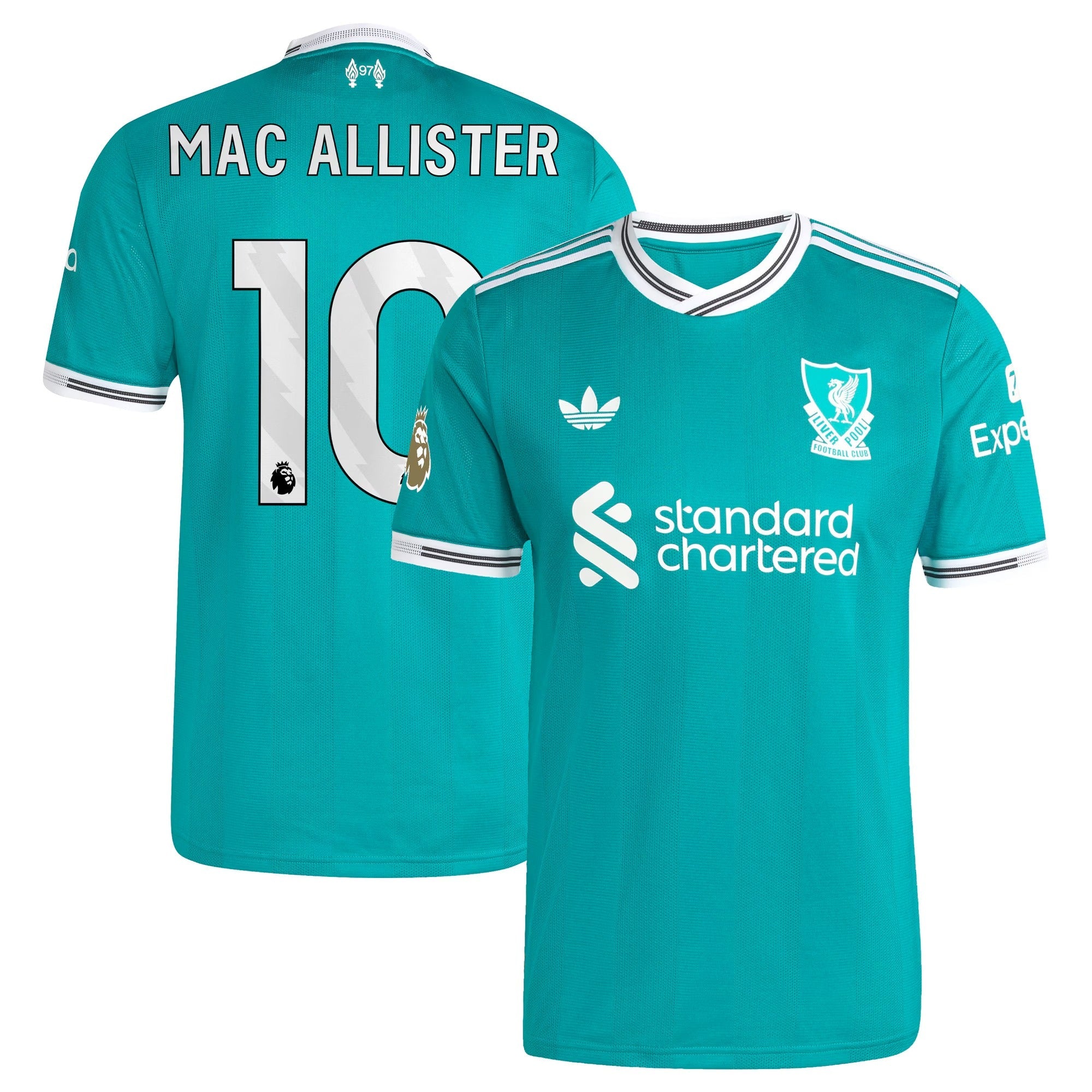 Alexis Mac Allister Liverpool 2025/26 Third Player Shirt - Green