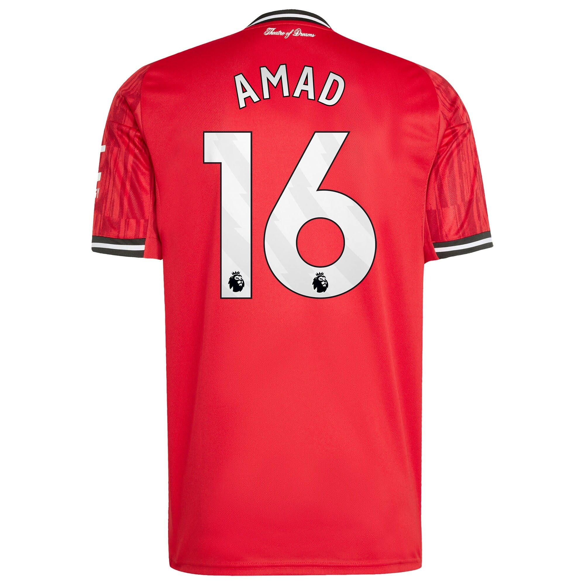 Amad Diallo Manchester United Home 2025/26 Player Shirt - Red