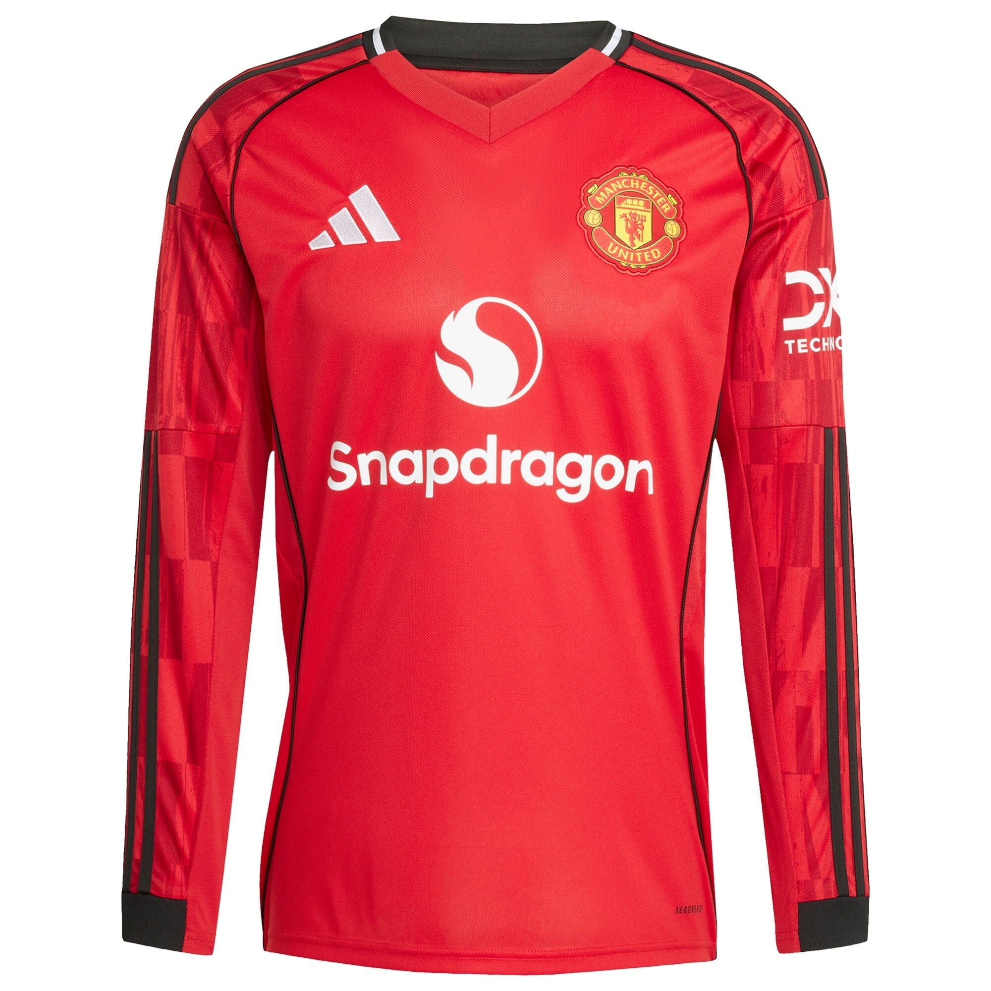 Amad Diallo Manchester United Home 2025/26 Player Long Sleeve Shirt - Red