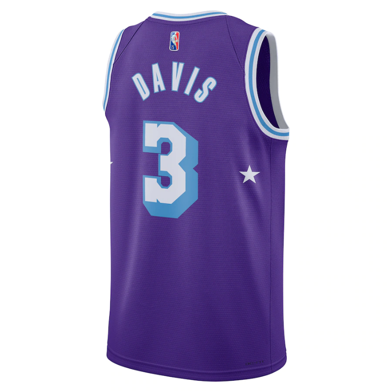 Anthony Davis Los Angeles Lakers 2022 Jersey - Purple - Jersey Teams World