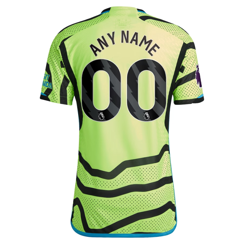 Arsenal 2023/24 Away Customized Jersey - Yellow