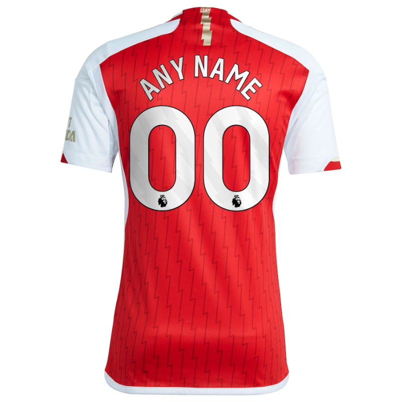 Arsenal 2023/24 Home Custom Jersey - Red