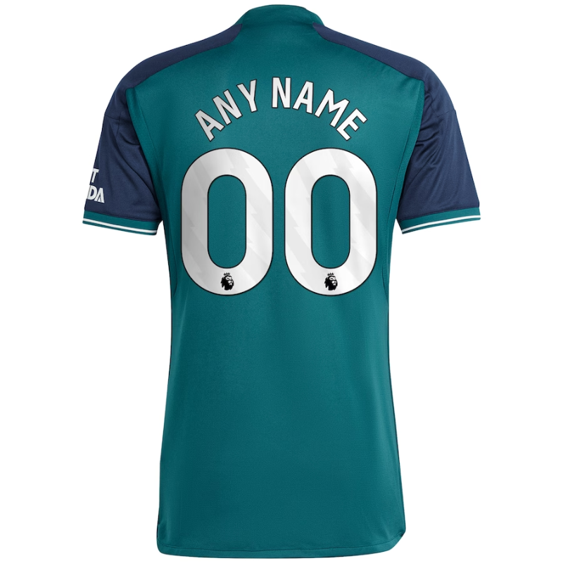 Arsenal 2023/24 Third Custom Jersey - Green