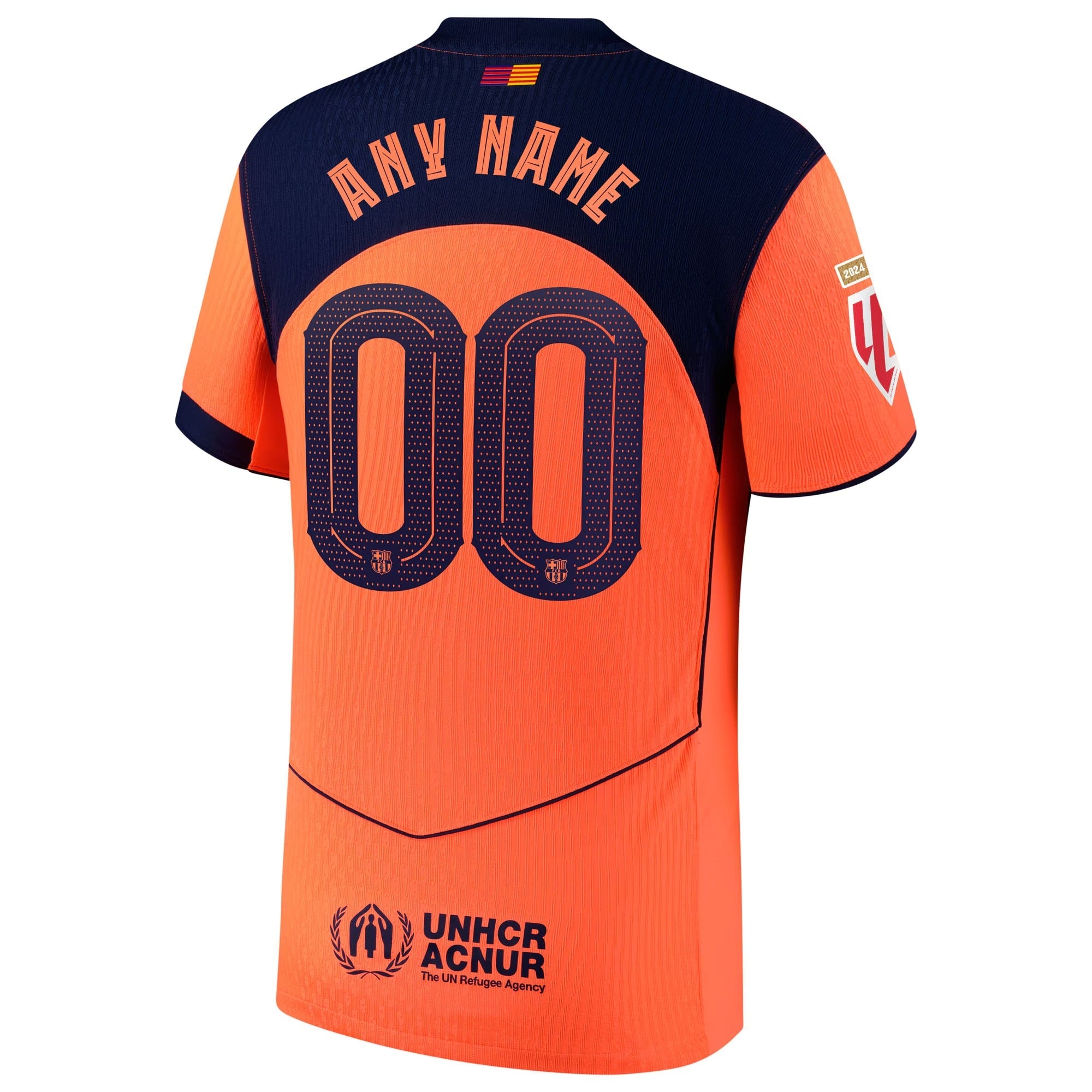 Barcelona 2025/26 Third Custom Shirt - Orange