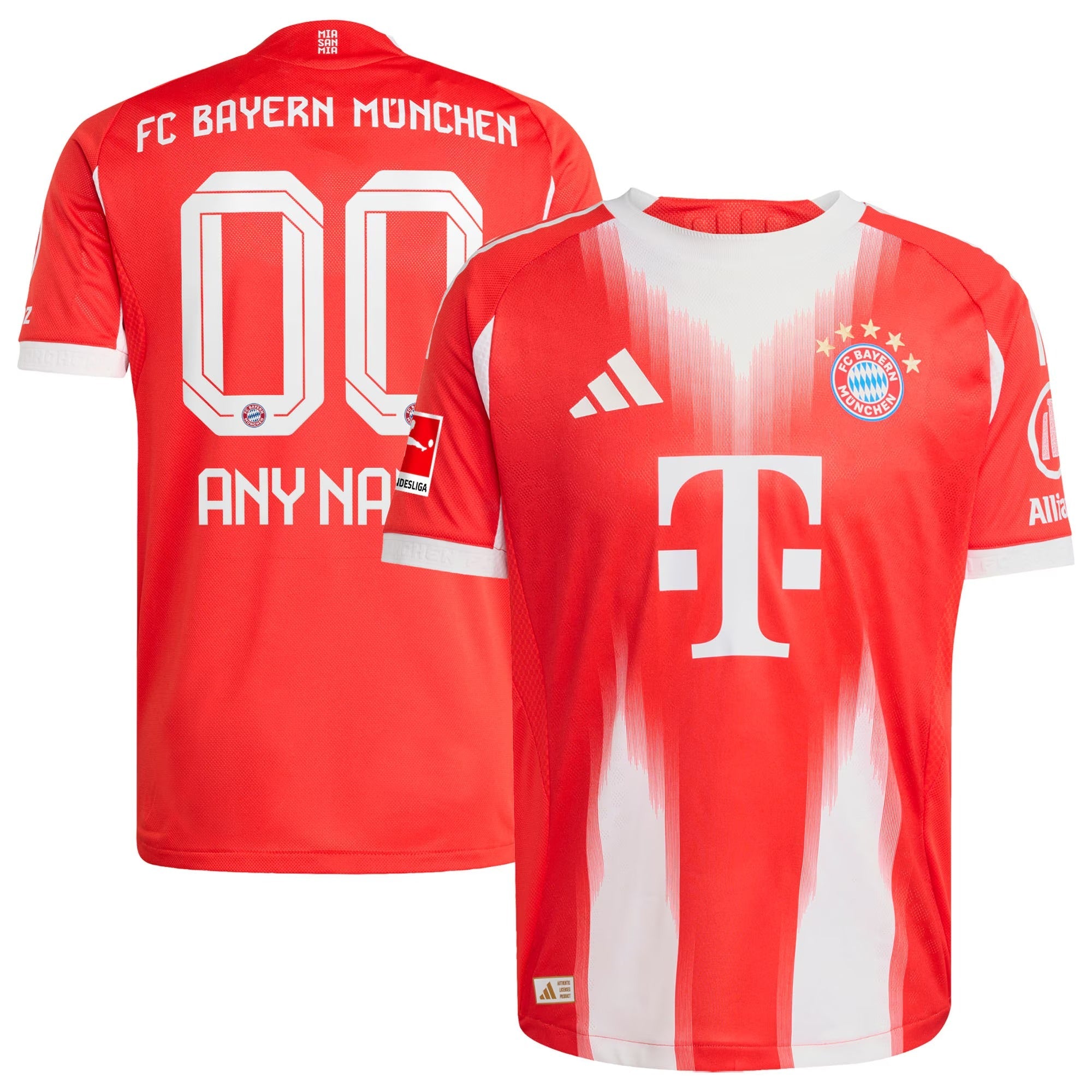 Bayern Munich 2025/26 Home Customized Shirt - Red