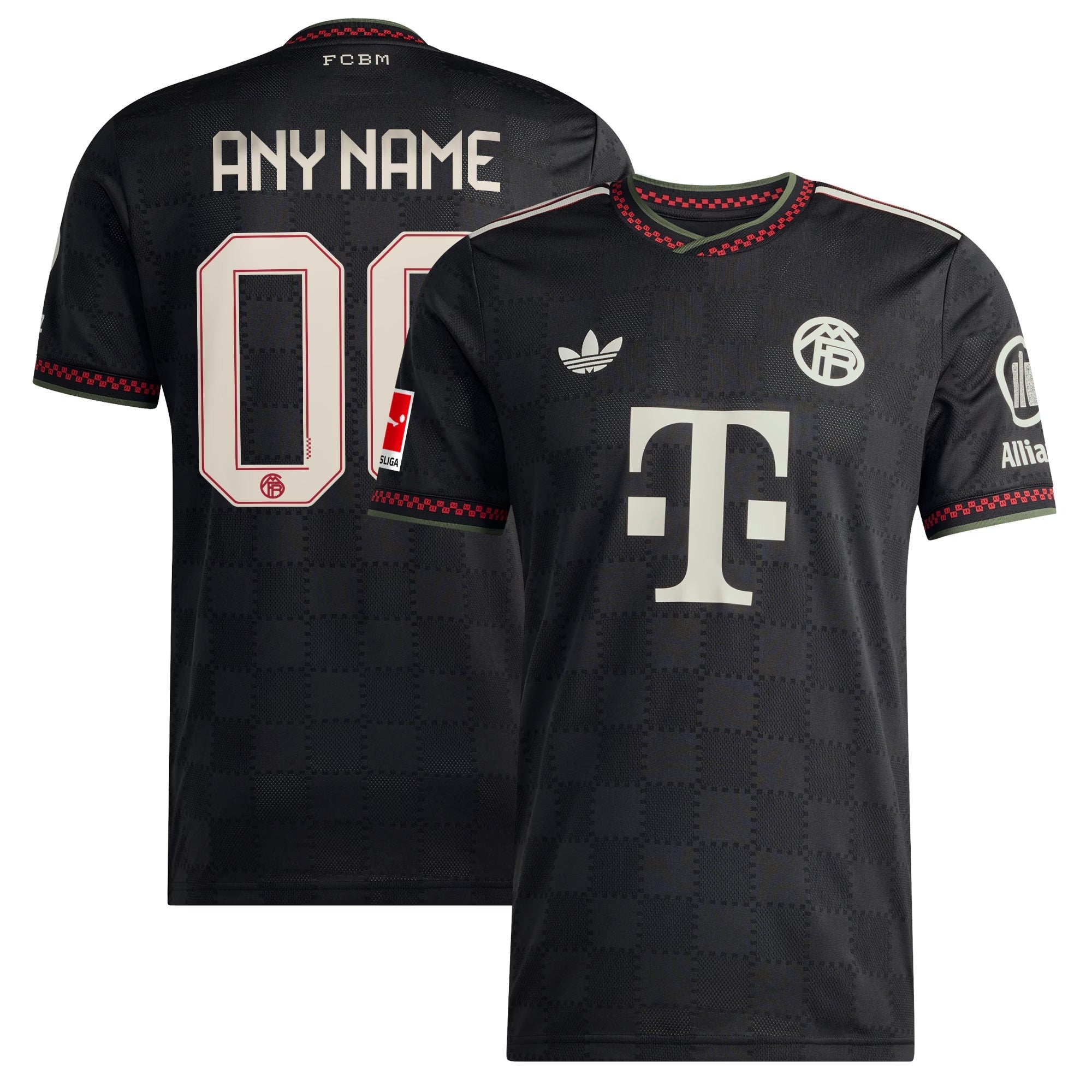 Bayern Munich 2025/26 Third Custom Shirt - Black