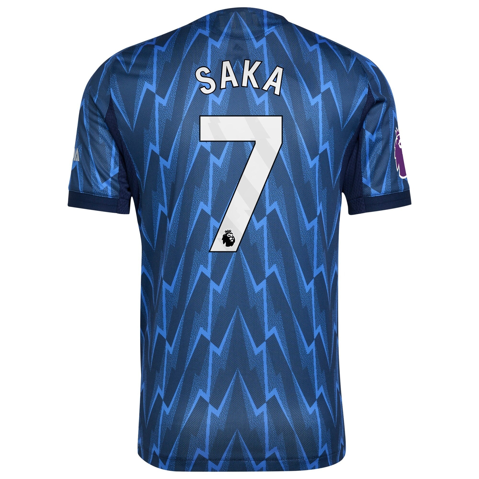 Bukayo Saka Arsenal 2025/26 Away Player Shirt - Blue