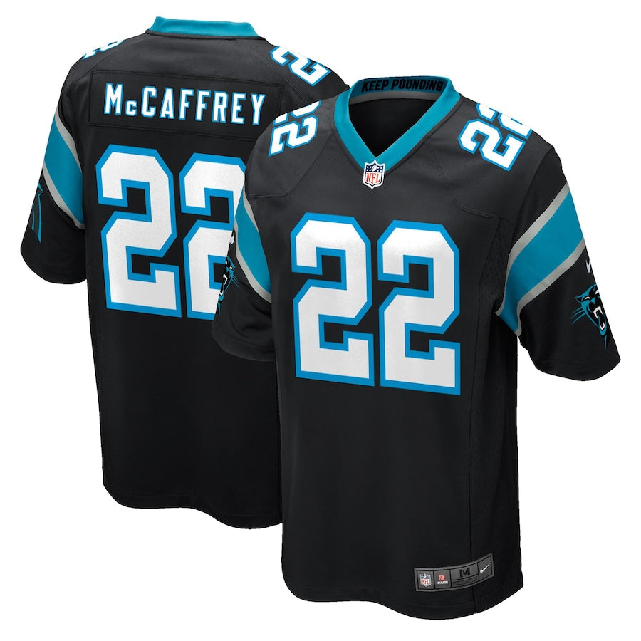 Carolina Panthers Team Home Game jersey Unisex - Christian McCaffrey Player - Blue - Jersey Teams World