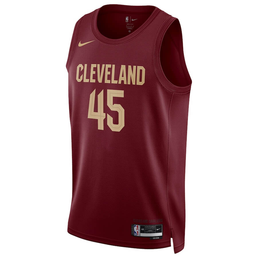 Donovan Mitchell Cleveland Cavaliers Unisex 2022/23 Jersey - Burgundy - Jersey Teams World