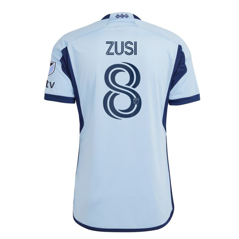 Graham Zusi Sporting Kansas City Unisex Shirt 2023 Player Jersey - Light Blue - Jersey Teams World