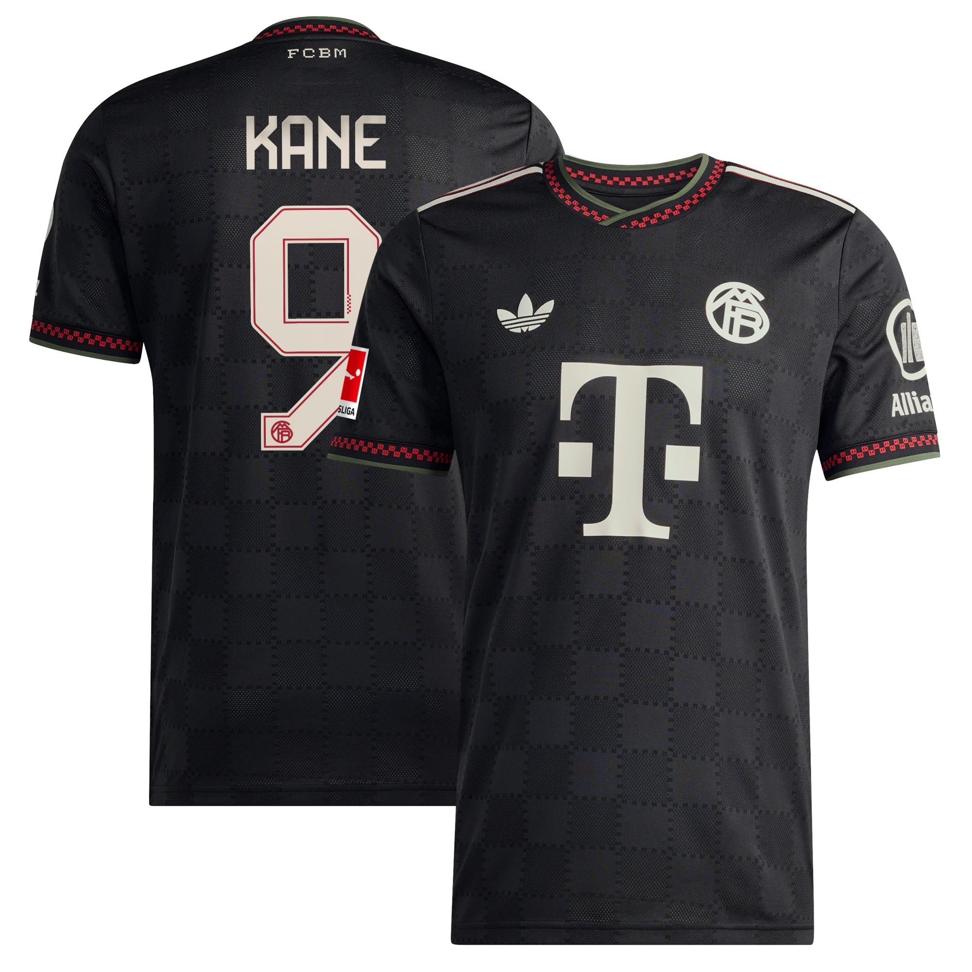 Harry Kane Bayern Munich 2025/26 Third Player Shirt - Black