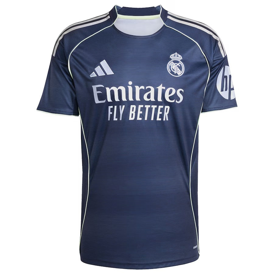 Kylian Mbappé Real Madrid Authentic 2025/26 Away Player Shirt - Blue