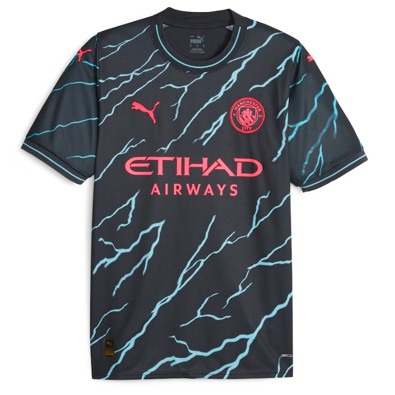 Manchester City Puma 2023/24 Third Customized Jersey - Navy