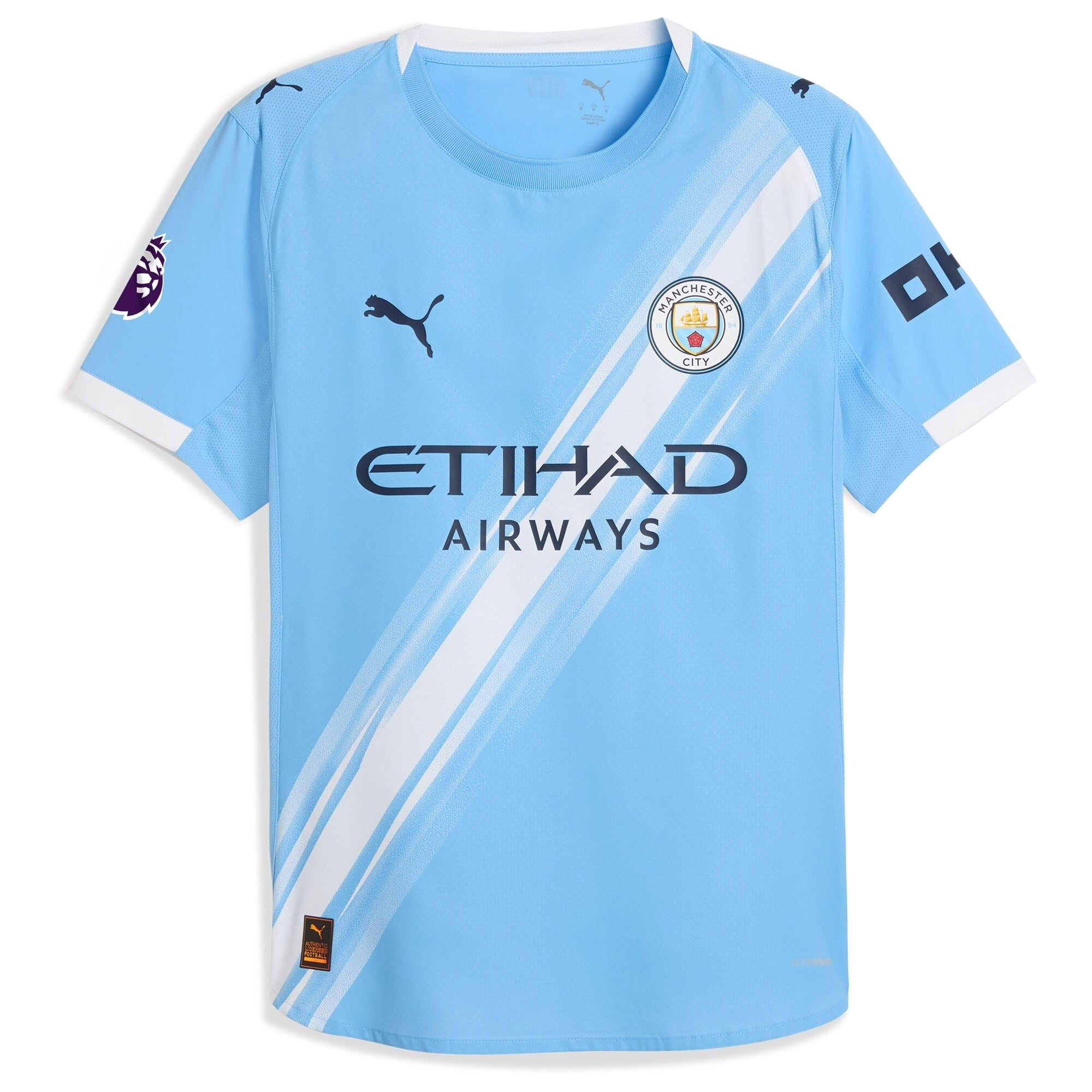 Manchester City 2025/26 Home Custom Shirt - Sky Blue
