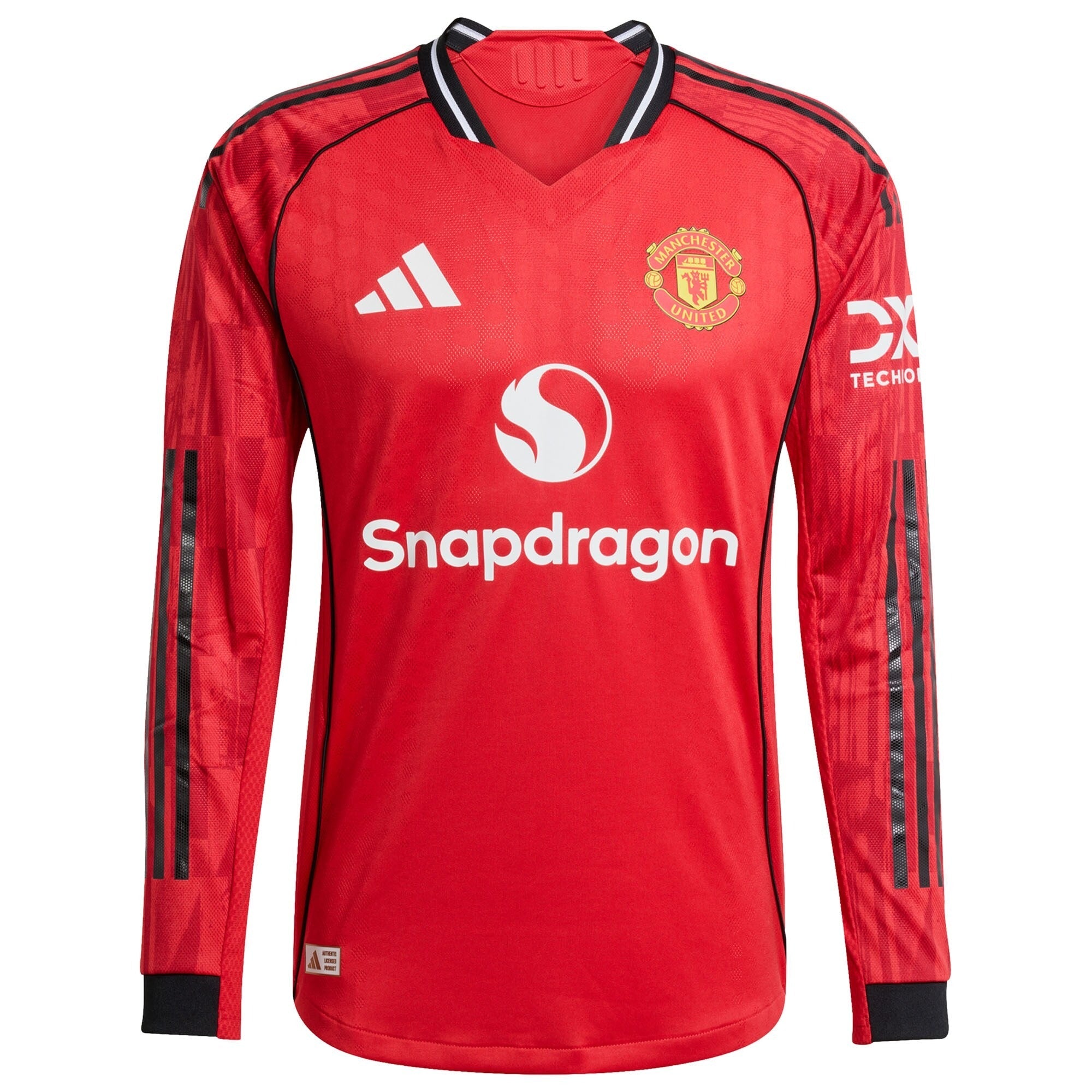 Manchester United WSL Home Shirt 2025-26 - Long sleeve with Cristiano Ronaldo 7 printing Shirt