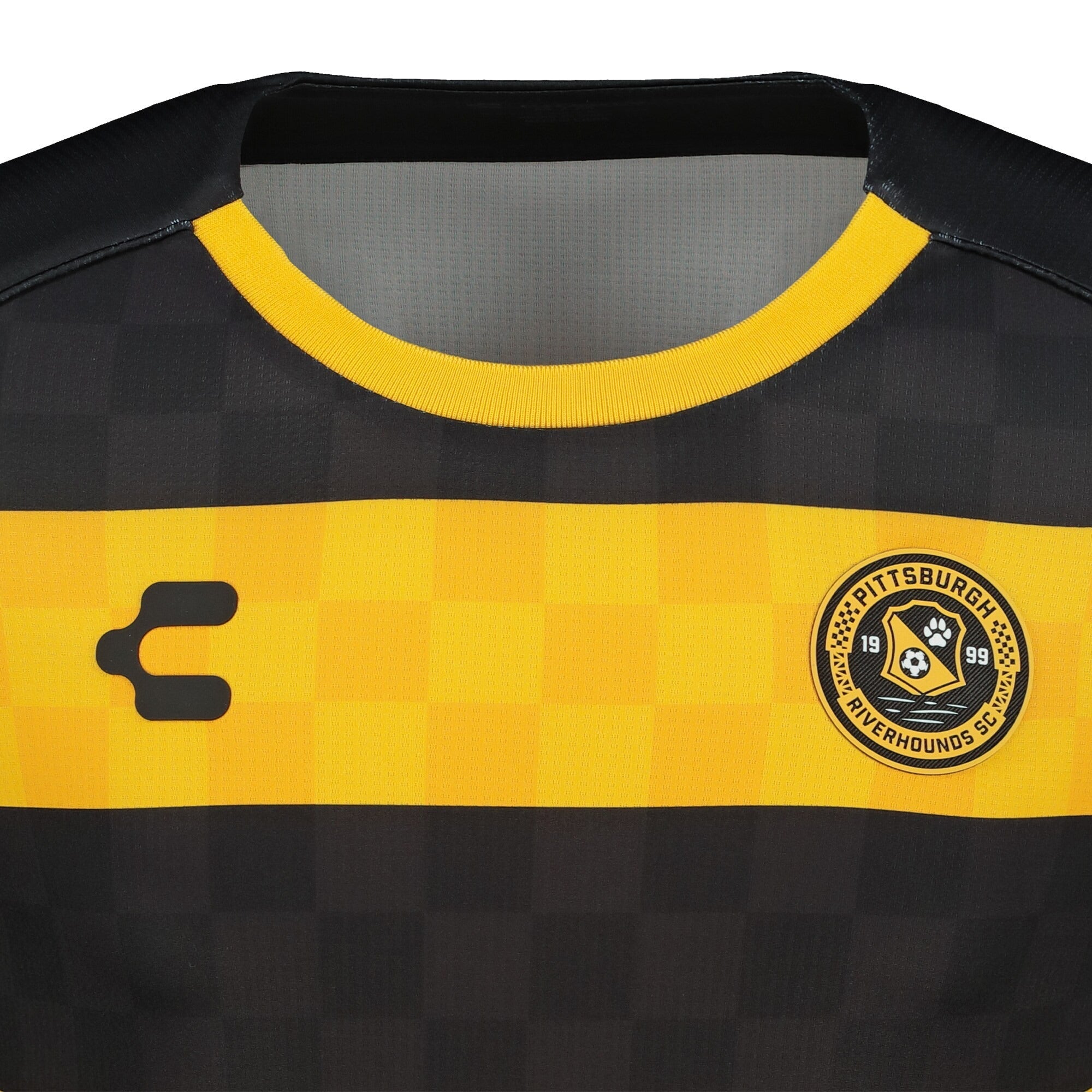 Pittsburgh Riverhounds SC Charly 2025 Home Authentic Shirt - Black
