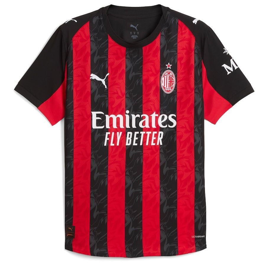 Rafael LeĂŁo AC Milan 2025/26 Home Player Shirt - Red