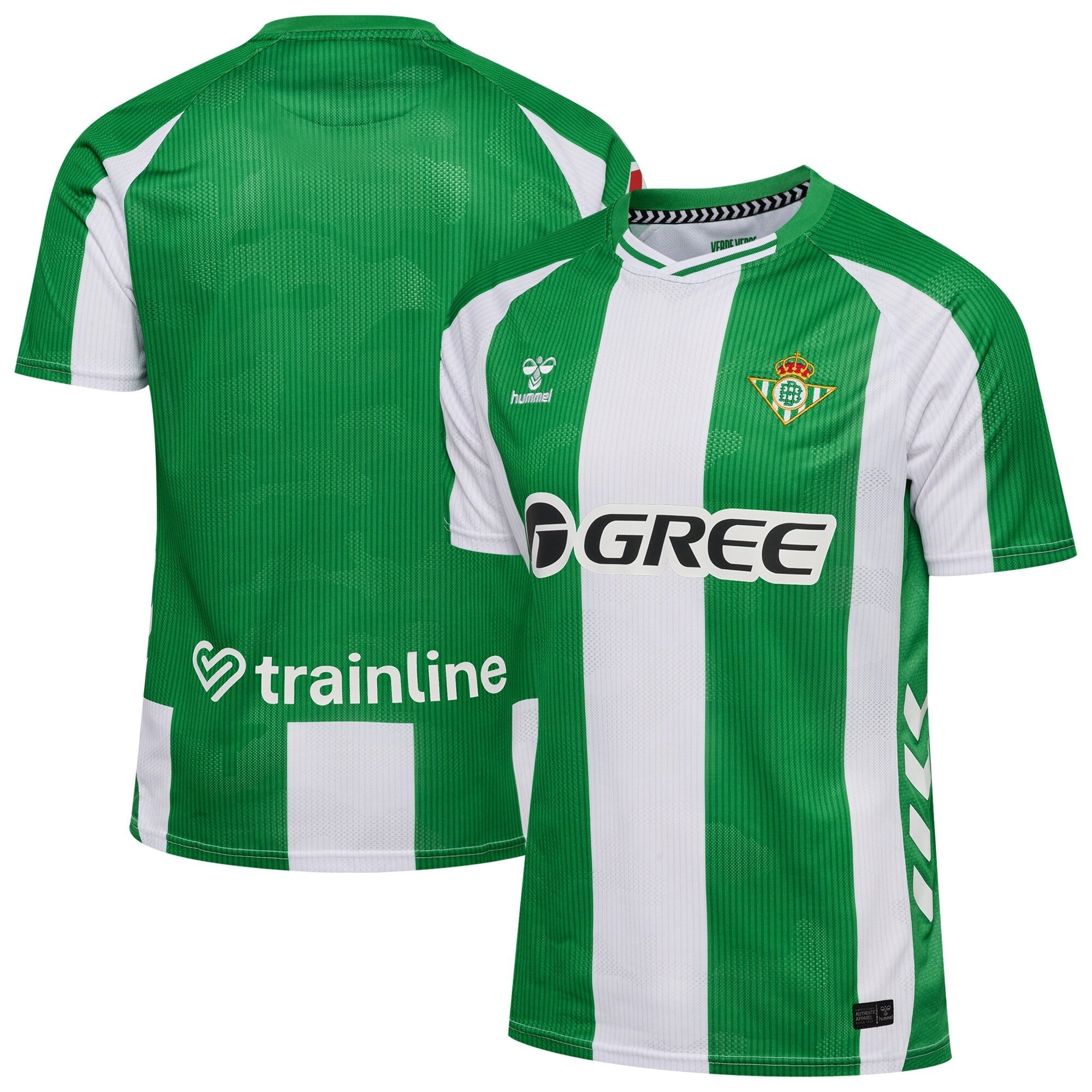 Real Betis Hummel Unisex Home 2025/26 Custom Shirt - Green