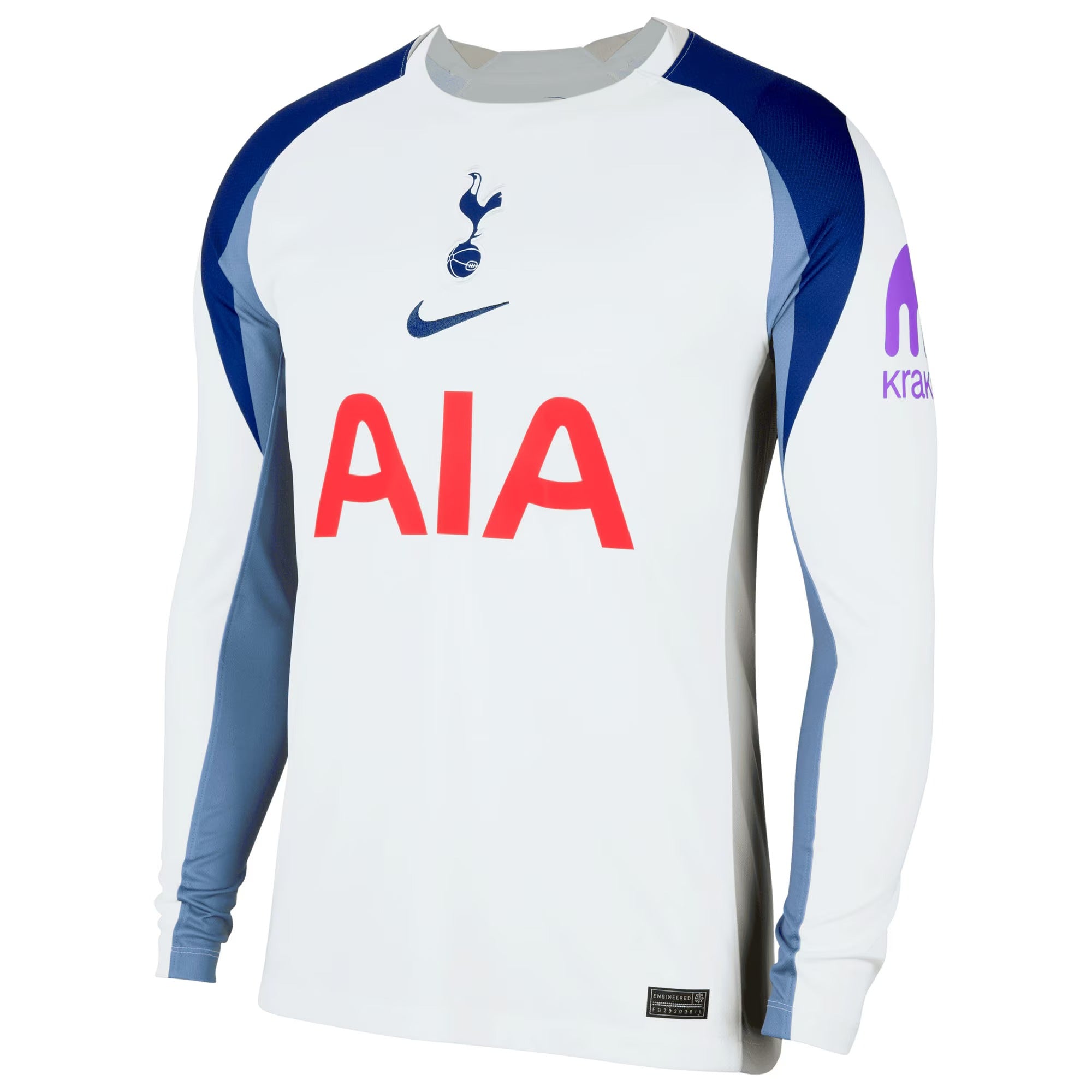 Richarlison Tottenham Hotspur 2025/26 Home Long Sleeve Player Shirt - White