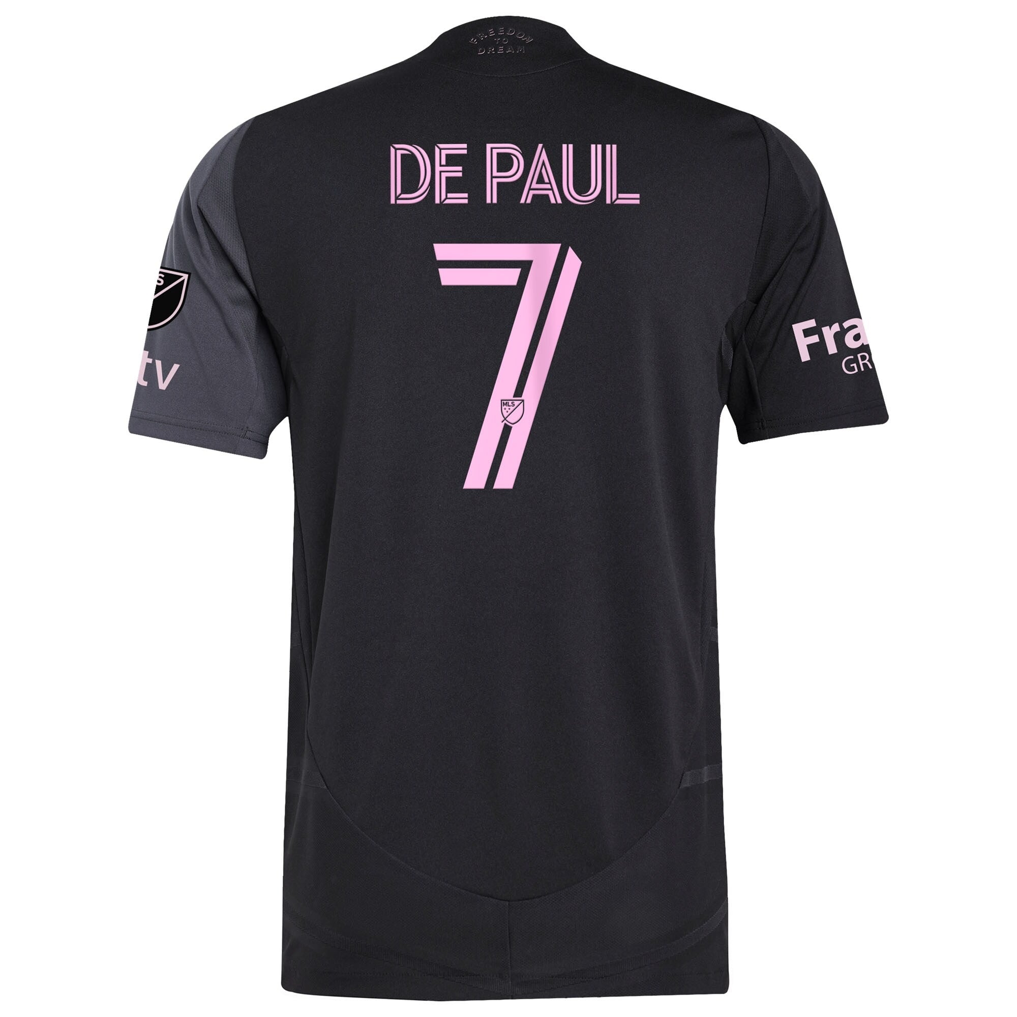 Rodrigo De Paul Inter Miami CF 2025 The Fortitude Kit Player Shirt - Black
