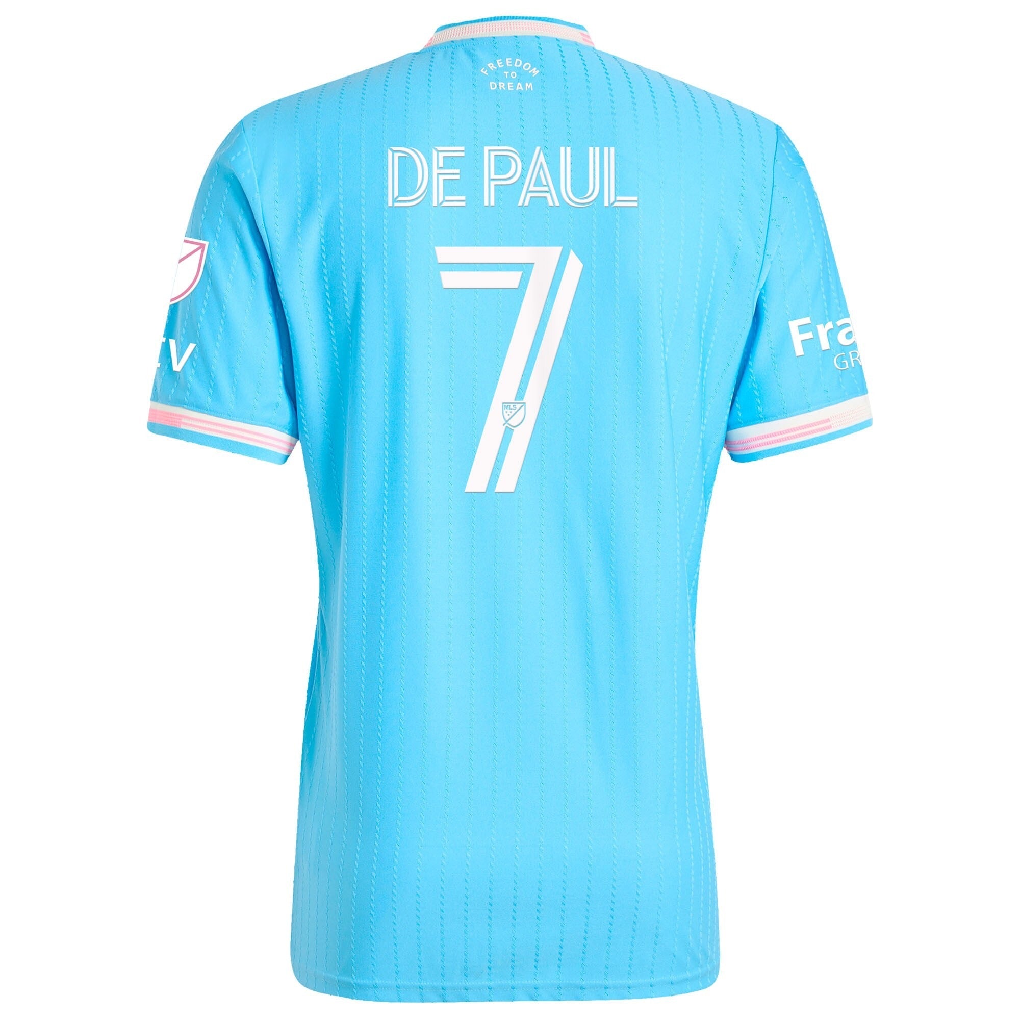 Rodrigo De Paul Inter Miami CF Originals 2025 Third Player Shirt - Blue