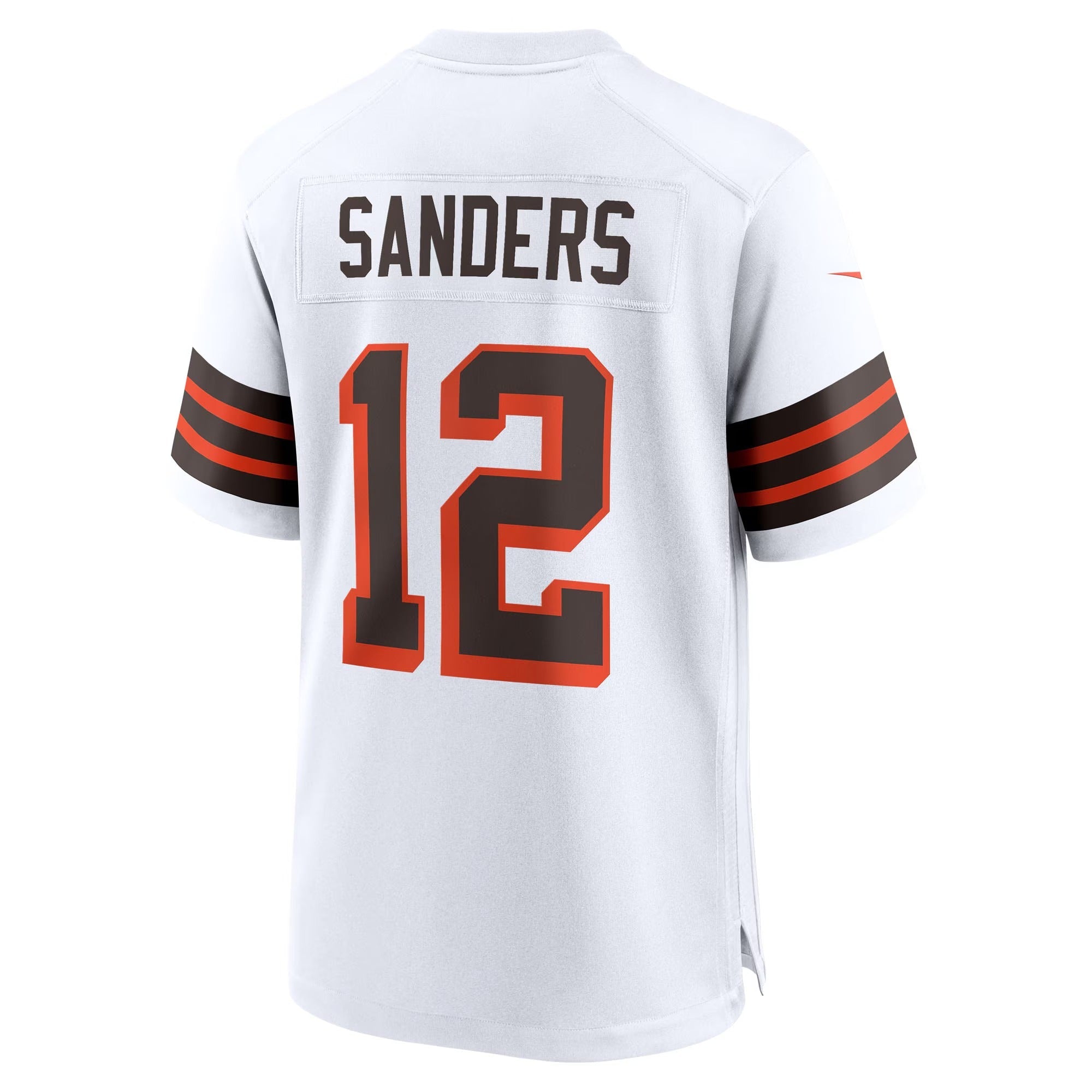 Shedeur Sanders Cleveland Browns Authentic 2025 NFL Draft 2nd Alternate Game Shirt - White