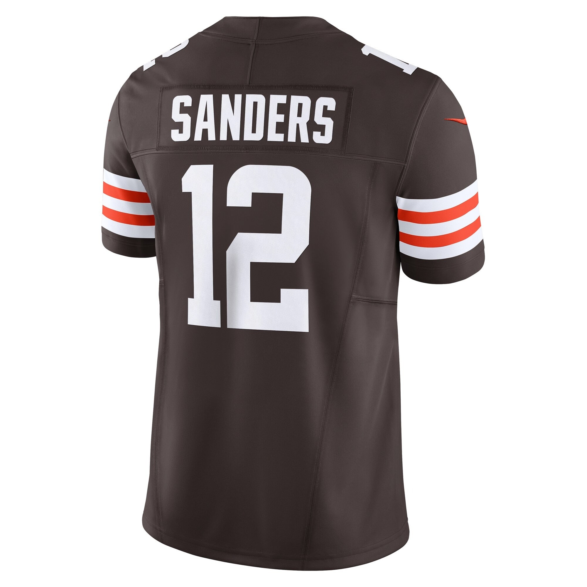 Cleveland Browns Shedeur Sanders Authentic Limited Vapor F.U.S.E. Shirt – Brown