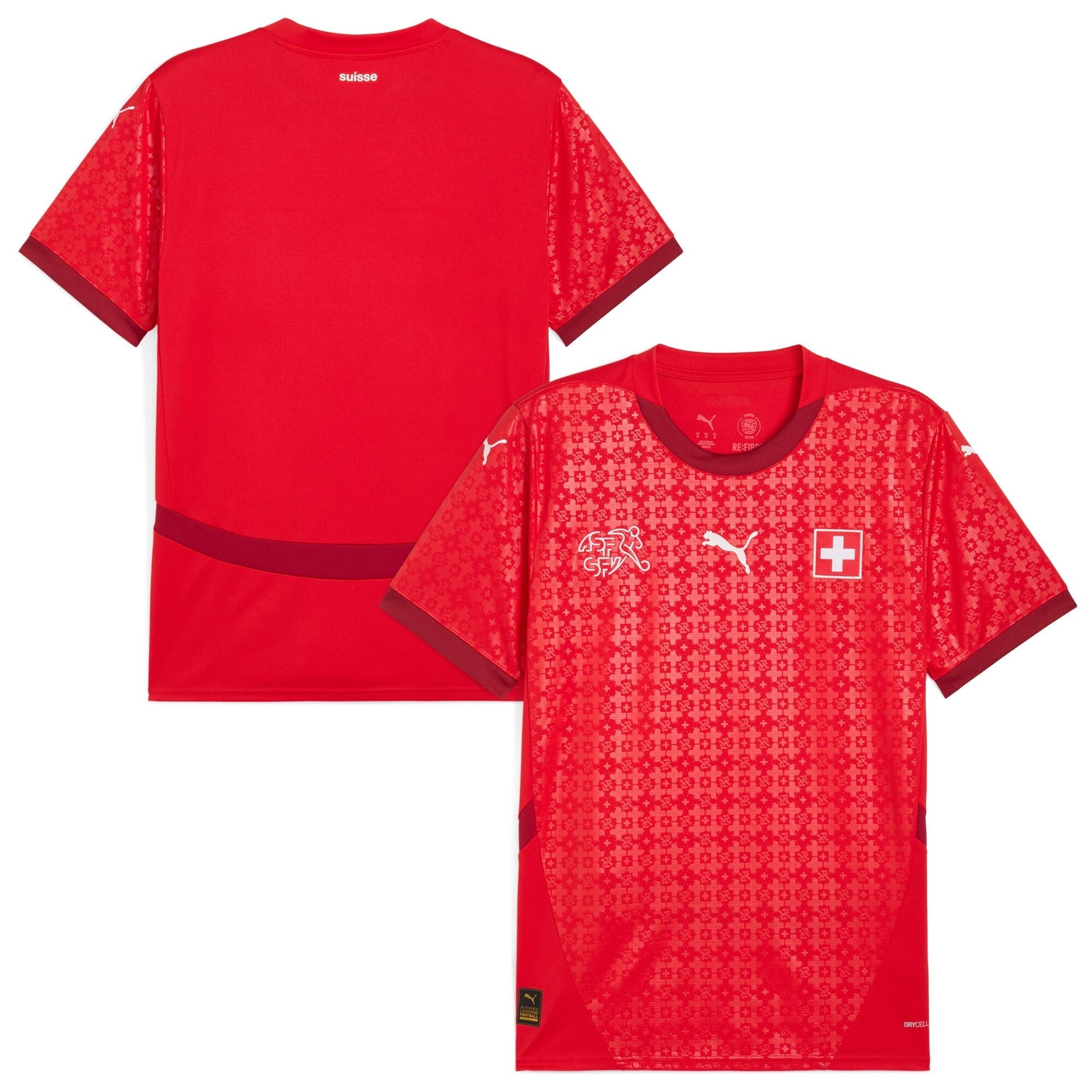 Switzerland National Team 2025/26 Custom Shirt - Red