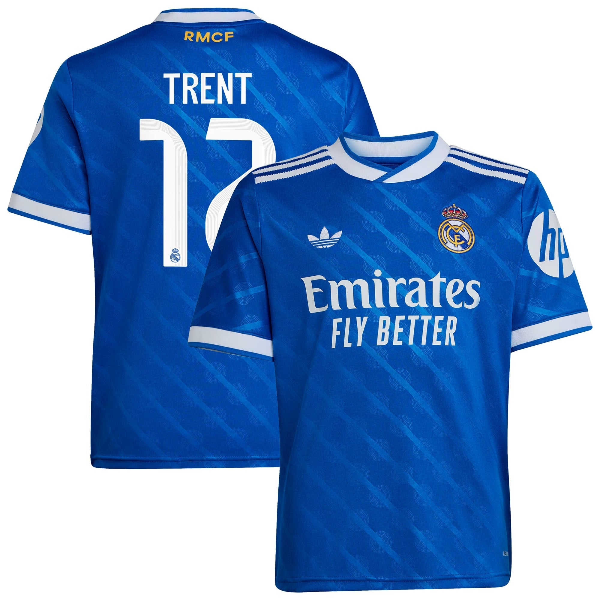 Trent Alexander-Arnold Real Madrid 2025/26 Third Player Shirt - Blue