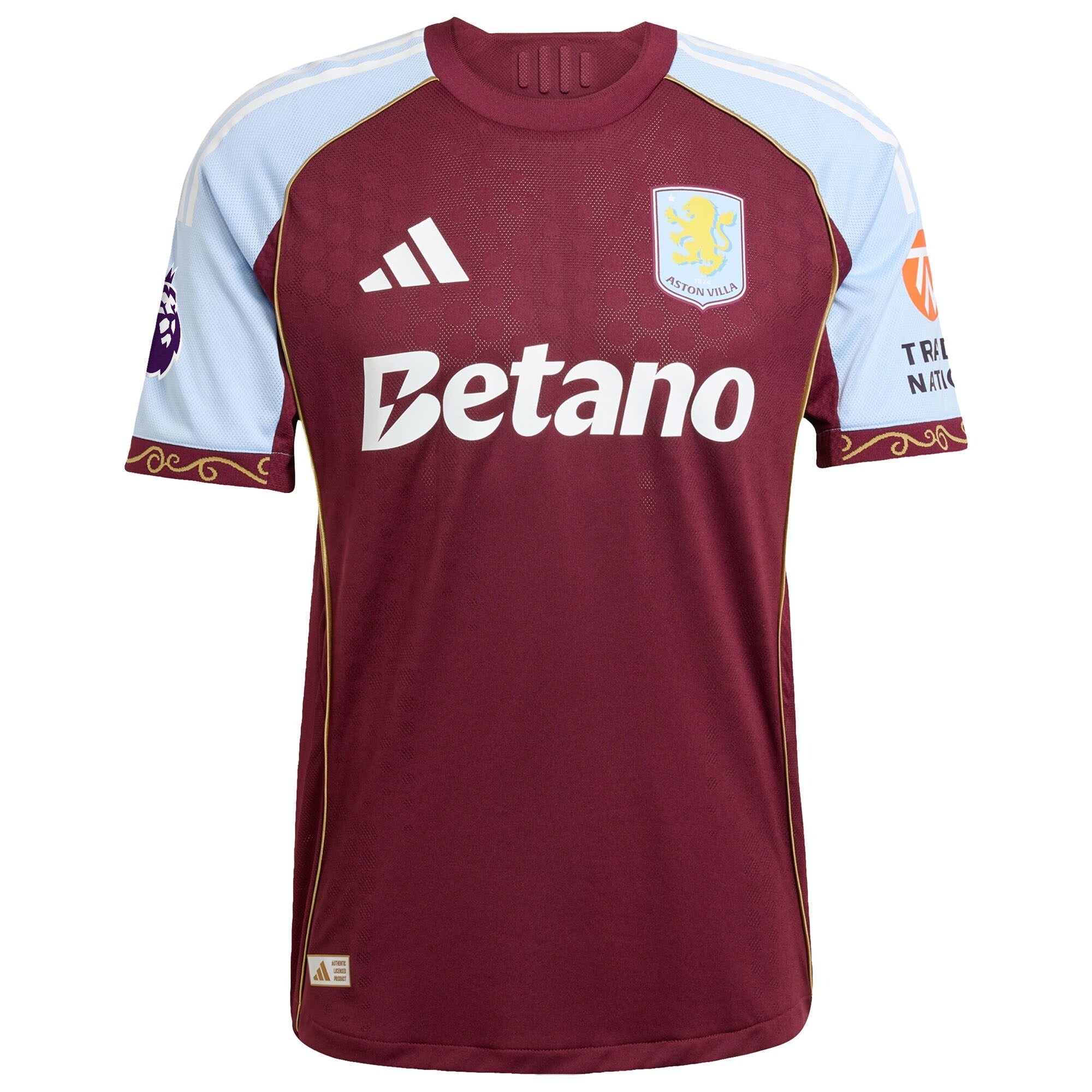 Tyrone Mings Aston Villa 2025/26 Home Shirt - Claret