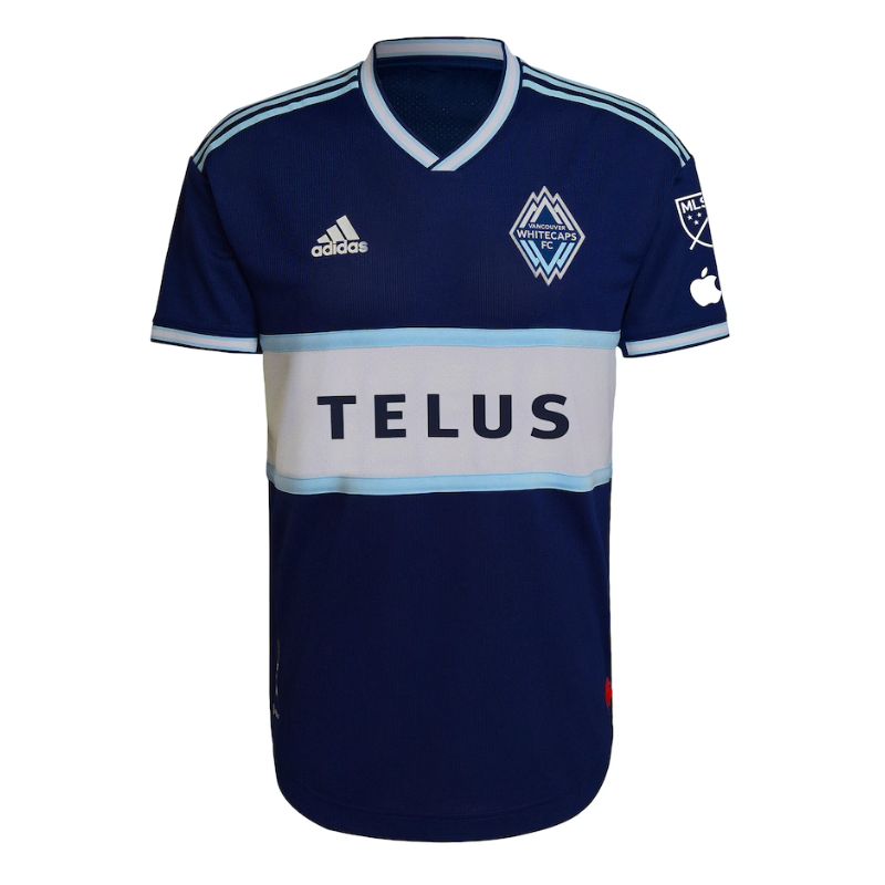 Vancouver Whitecaps FC Unisex Shirt 2023 Custom Jersey - Blue - Jersey Teams World
