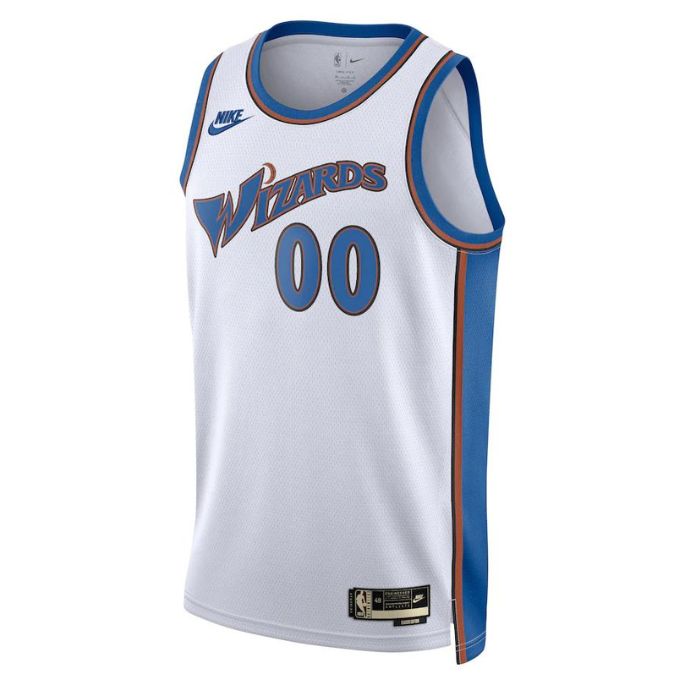 Washington Wizards Unisex 2023 Custom Swingman Pro Official Jersey - Classic Edition - White - Jersey Teams World