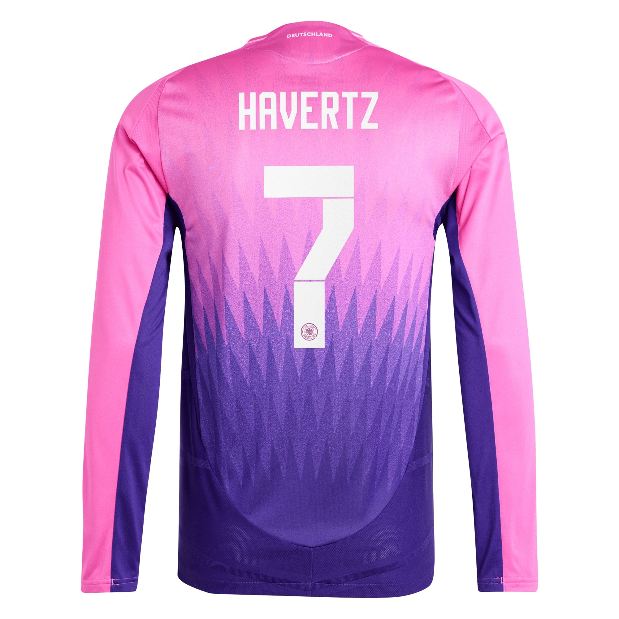 DFB adidas Away Shirt 2024 - Long Sleeve with Havertz 7 printing