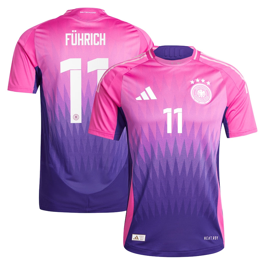 DFB adidas Away Shirt 2024 with Führich 11 printing