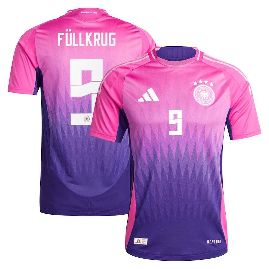 DFB adidas Away Shirt 2024 with Füllkrug 9 printing