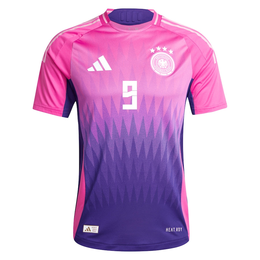 DFB adidas Away Shirt 2024 with Füllkrug 9 printing