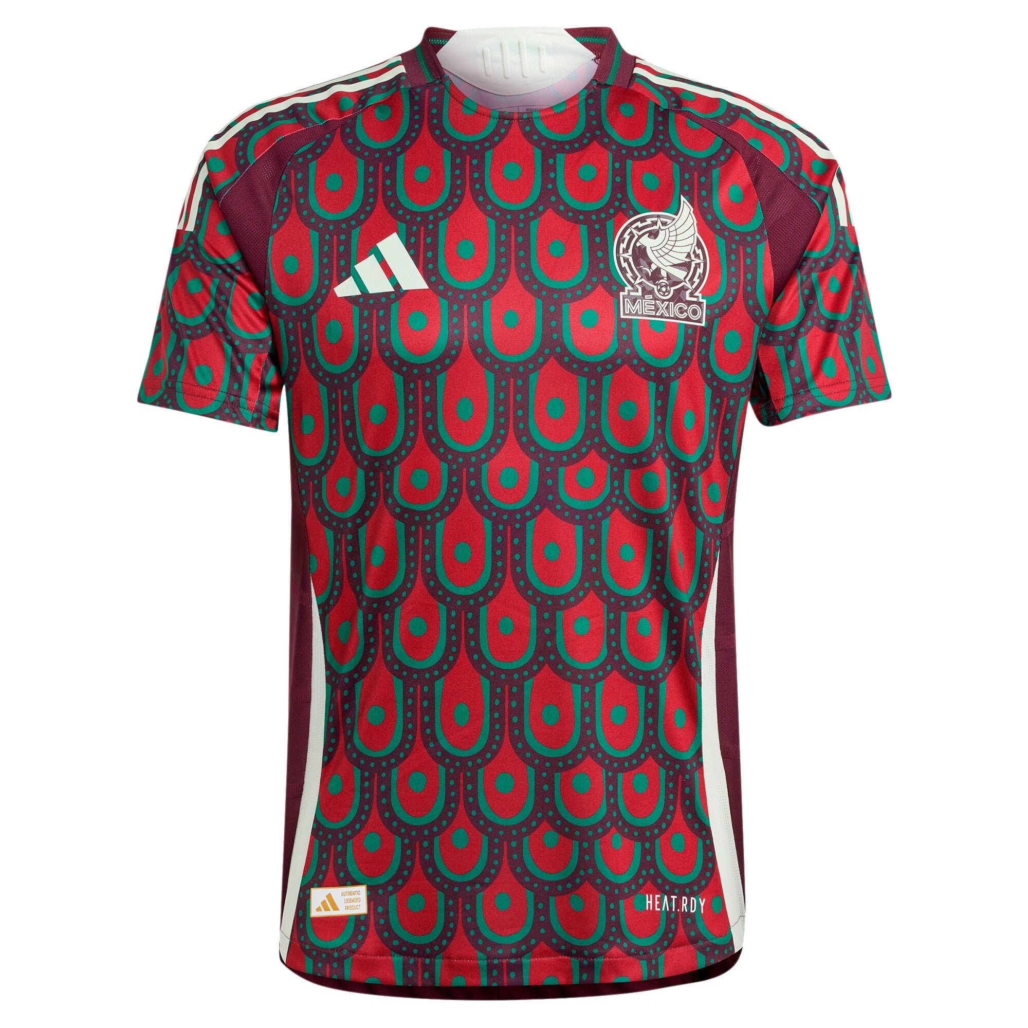 Mexico National Team adidas 2024 Home Jersey - Burgundy