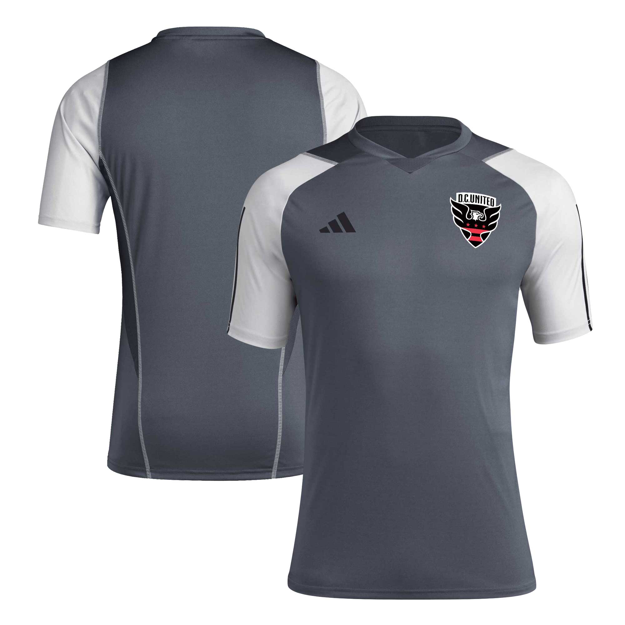 D.C. United adidas 2024 AEROREADY Training Jersey - Gray