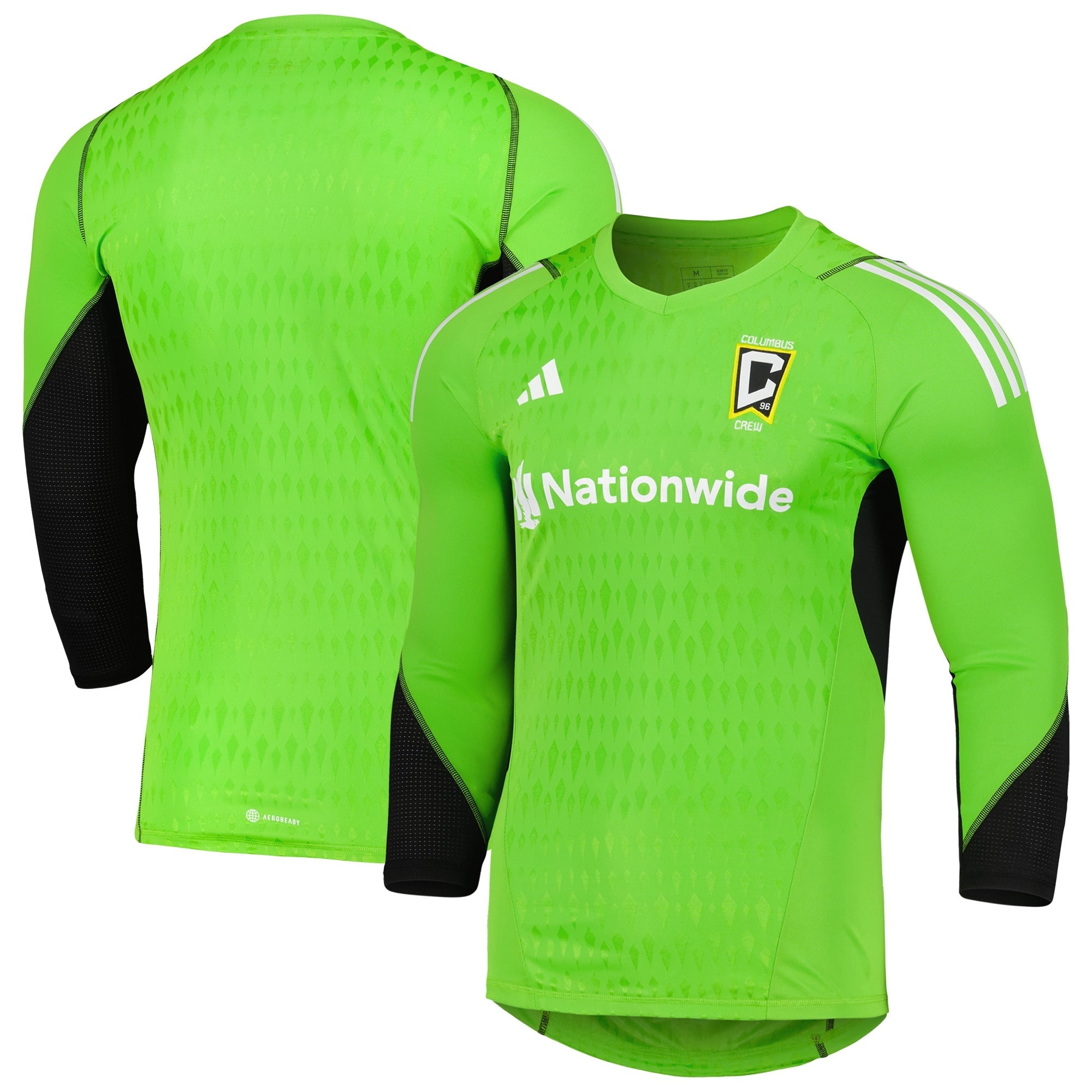 Columbus Crew adidas 2023 Goalkeeper Long Sleeve Jersey - Green