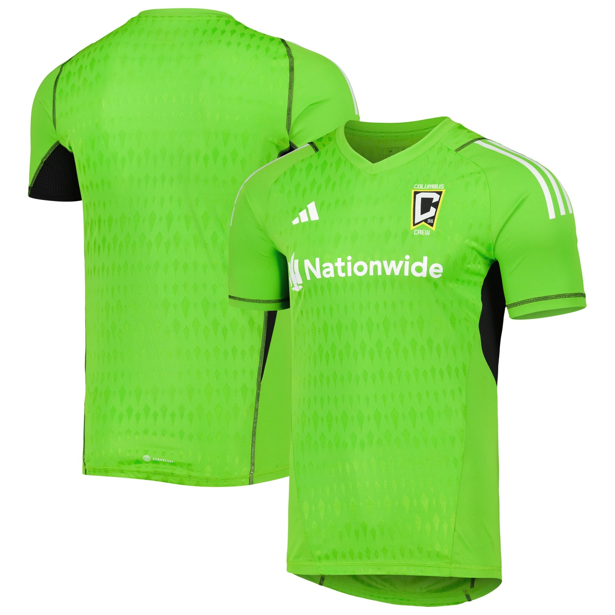 Columbus Crew adidas 2023 Goalkeeper Jersey - Green