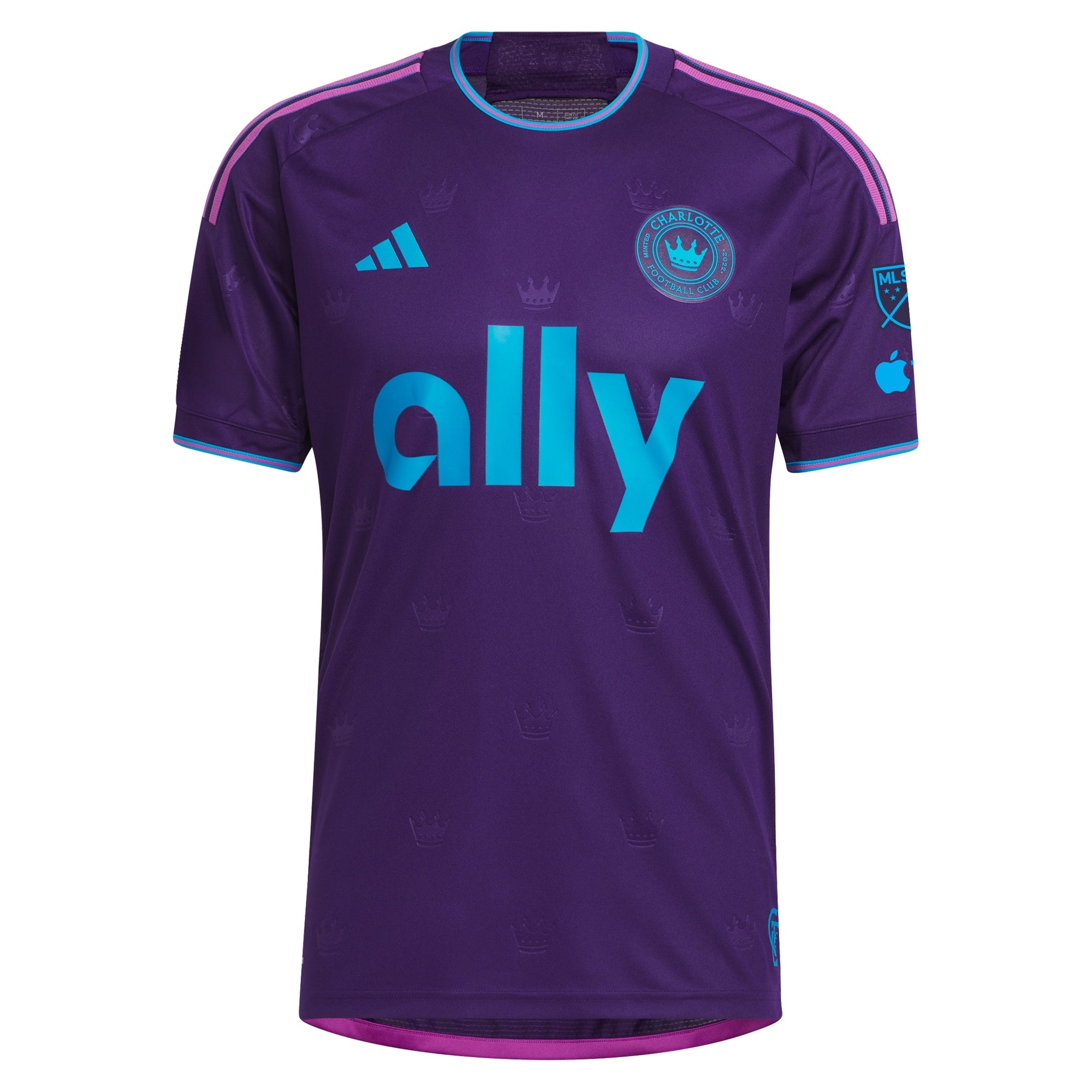 Kerwin Vargas Charlotte FC adidas 2023 Crown Jewel Kit Player Jersey - Purple