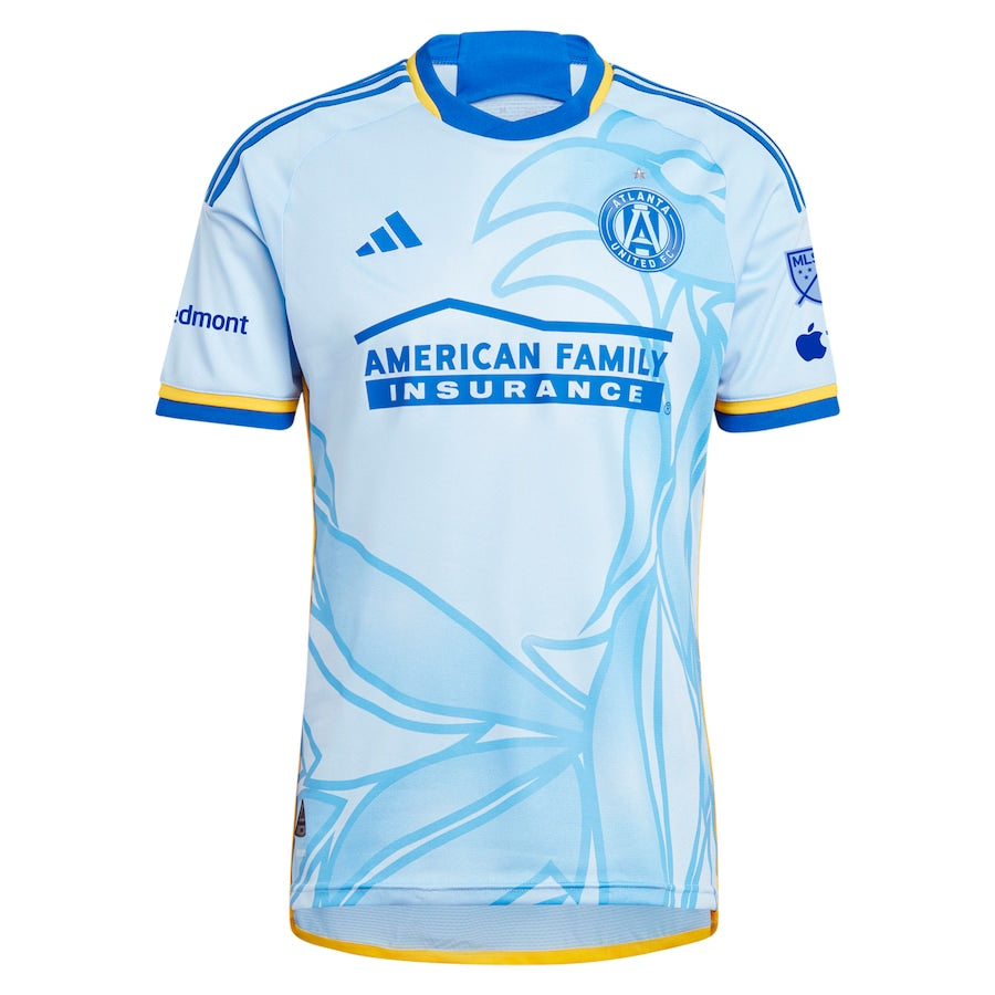 Atlanta United FC adidas 2024 The Resurgens Kit ustom Jersey - Light Blue