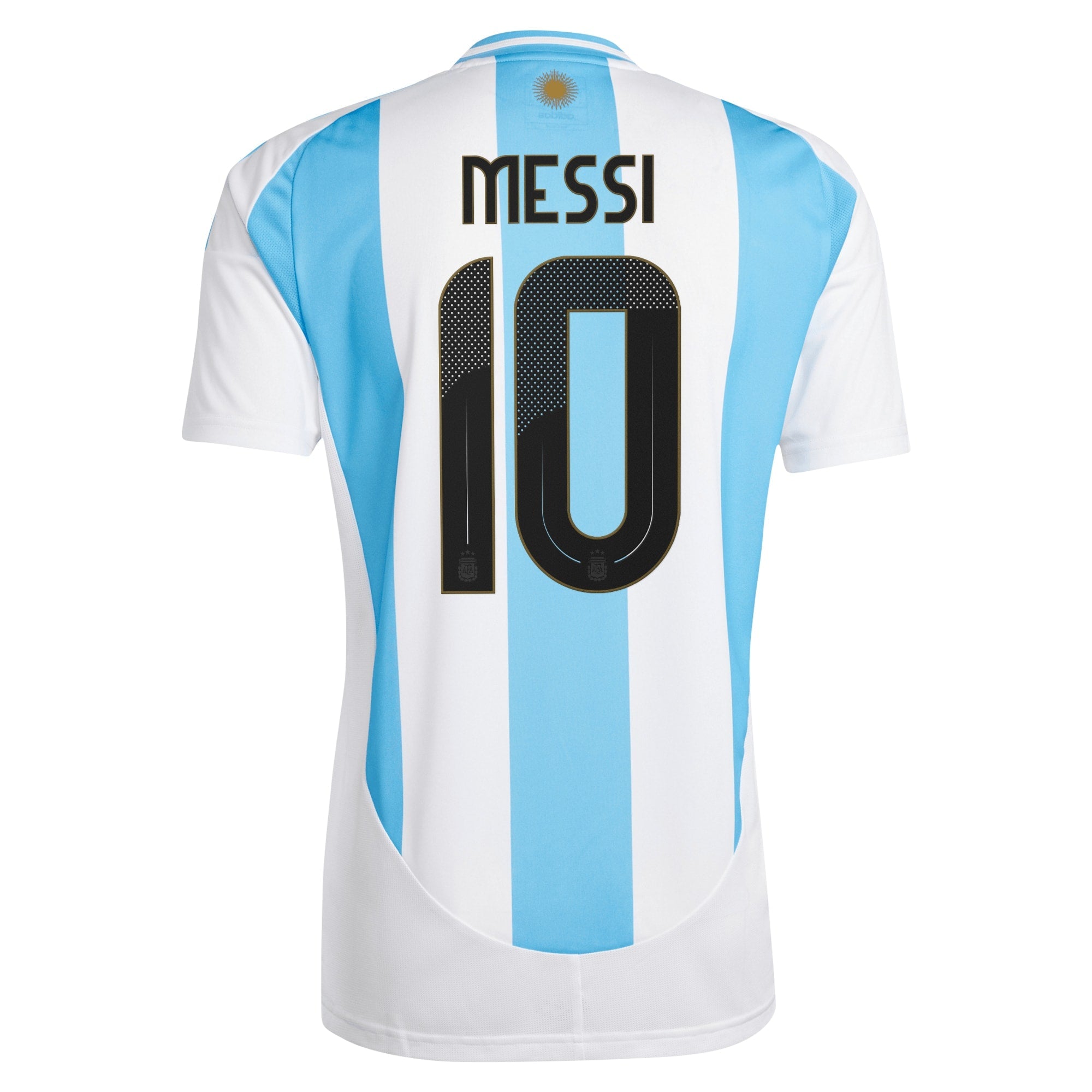 Lionel Messi Argentina National Team adidas 2024 Home Player Jersey - White